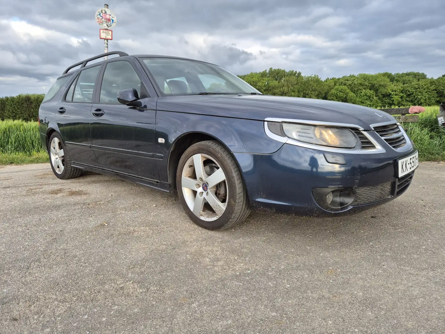 Saab 9-5 Kombi 2.0t Linear Griffin Edition Azul - 2