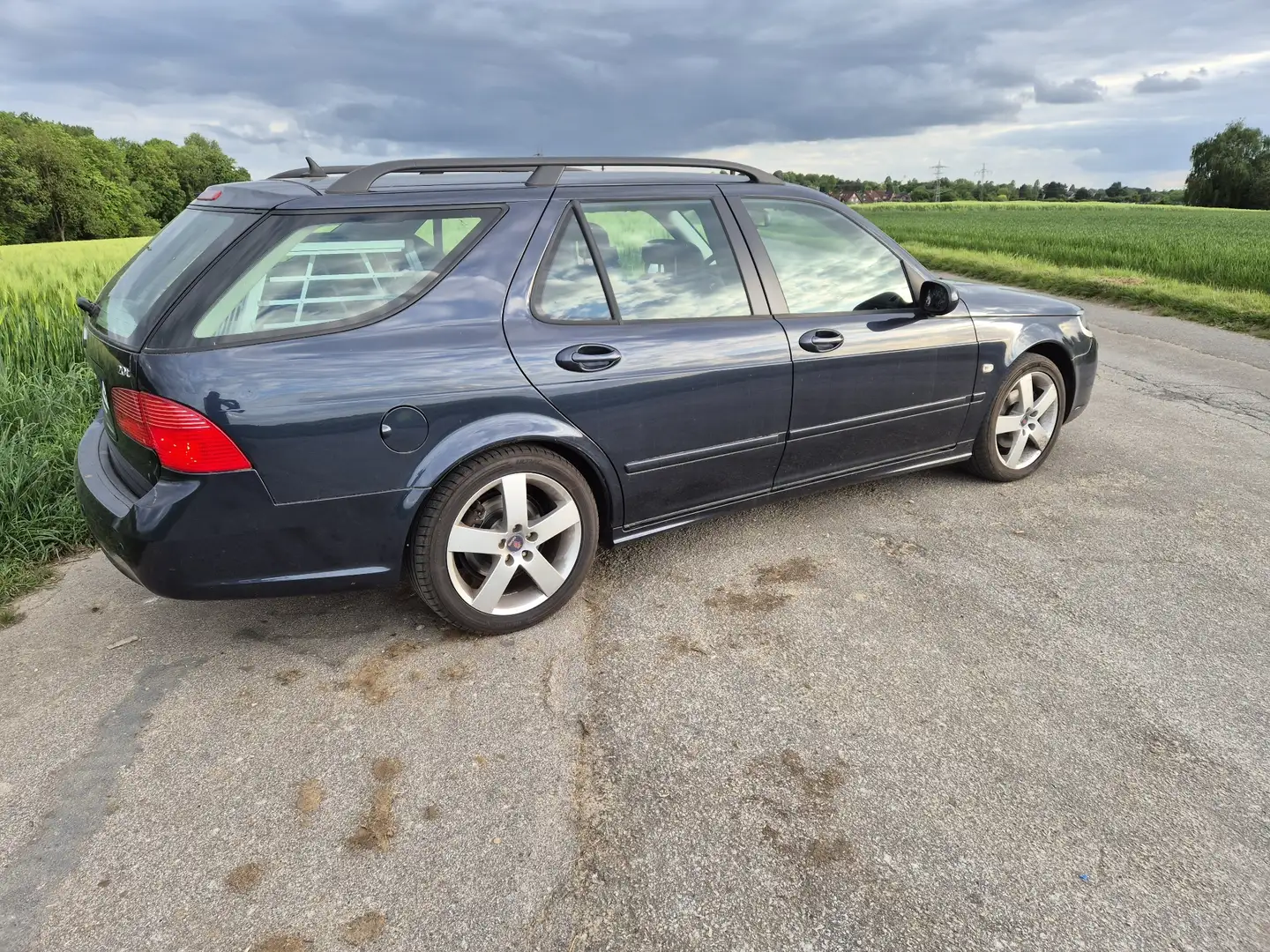 Saab 9-5 Kombi 2.0t Linear Griffin Edition Azul - 1