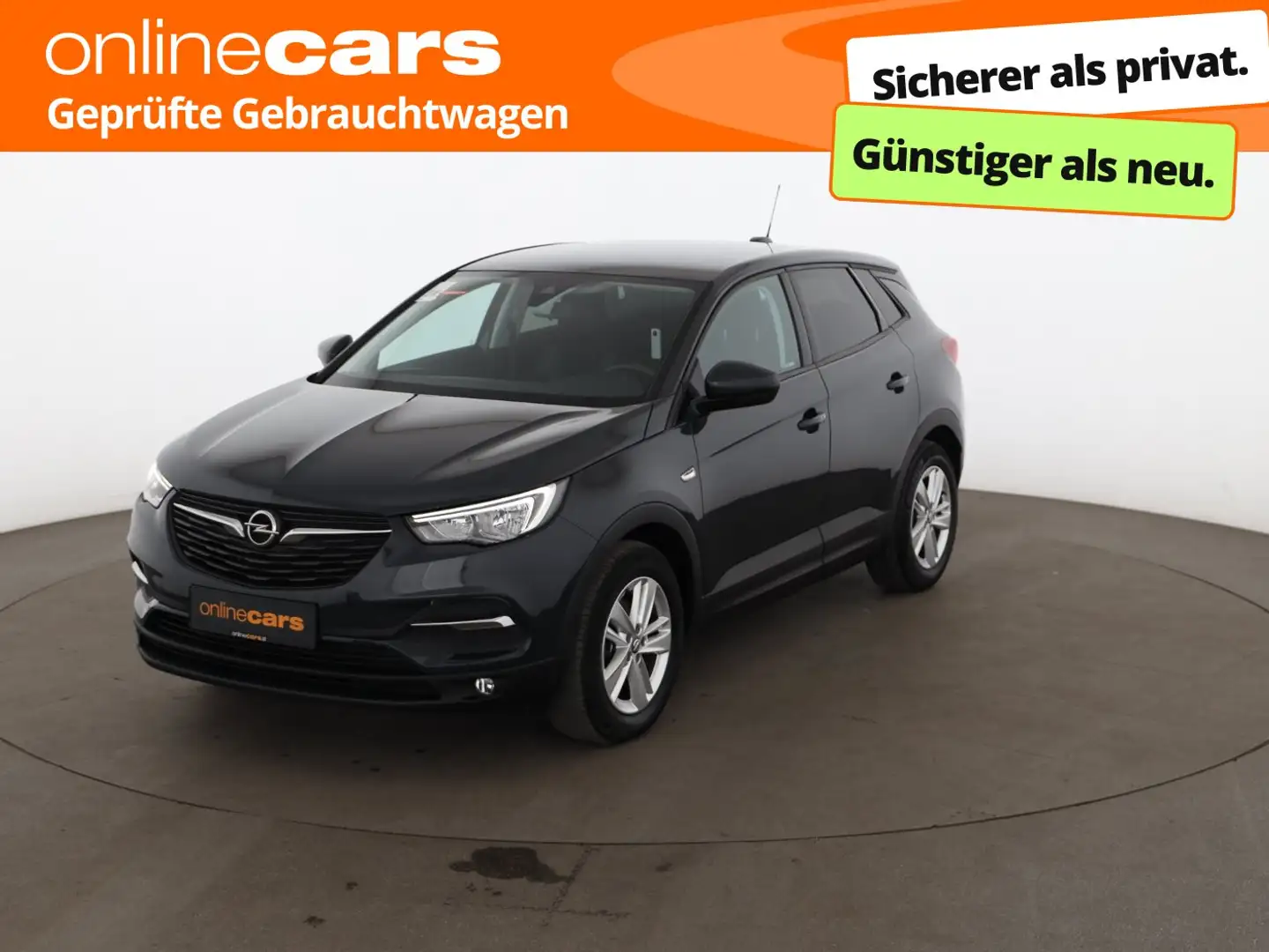 Opel Grandland 1.2 Turbo Edition SITZHZG TEMPOMAT PDC Grau - 1