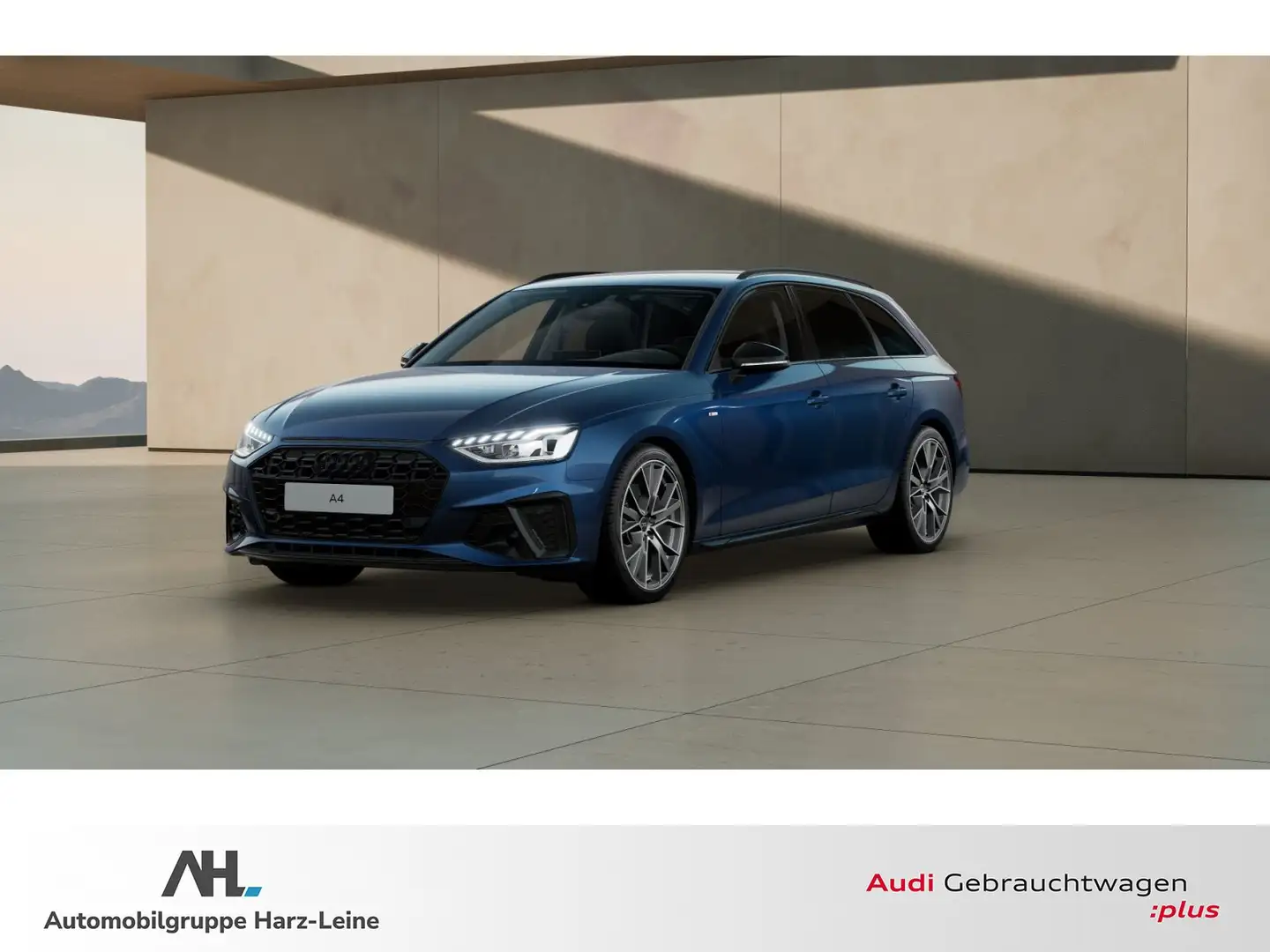 Audi A4 Avant 40 TDI S line AHK Smartphone Interface Bleu - 1
