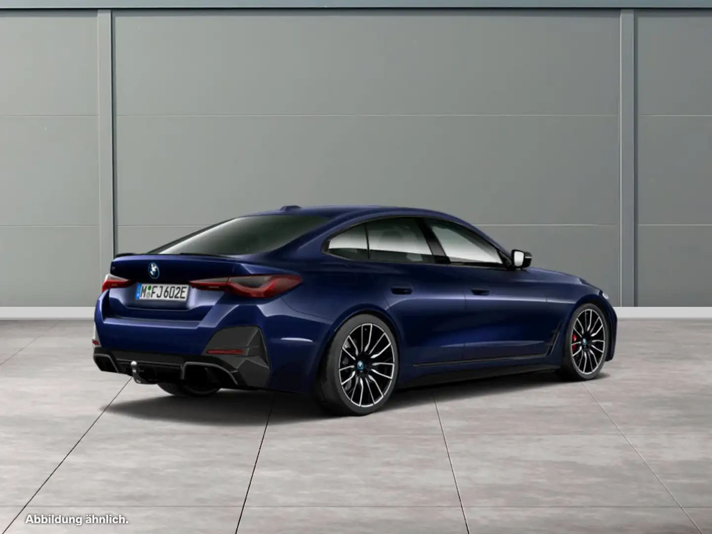 BMW i4 M50 Gran Coupé M Sportpaket AHK GSD ACC 360° 1VB Blau - 2