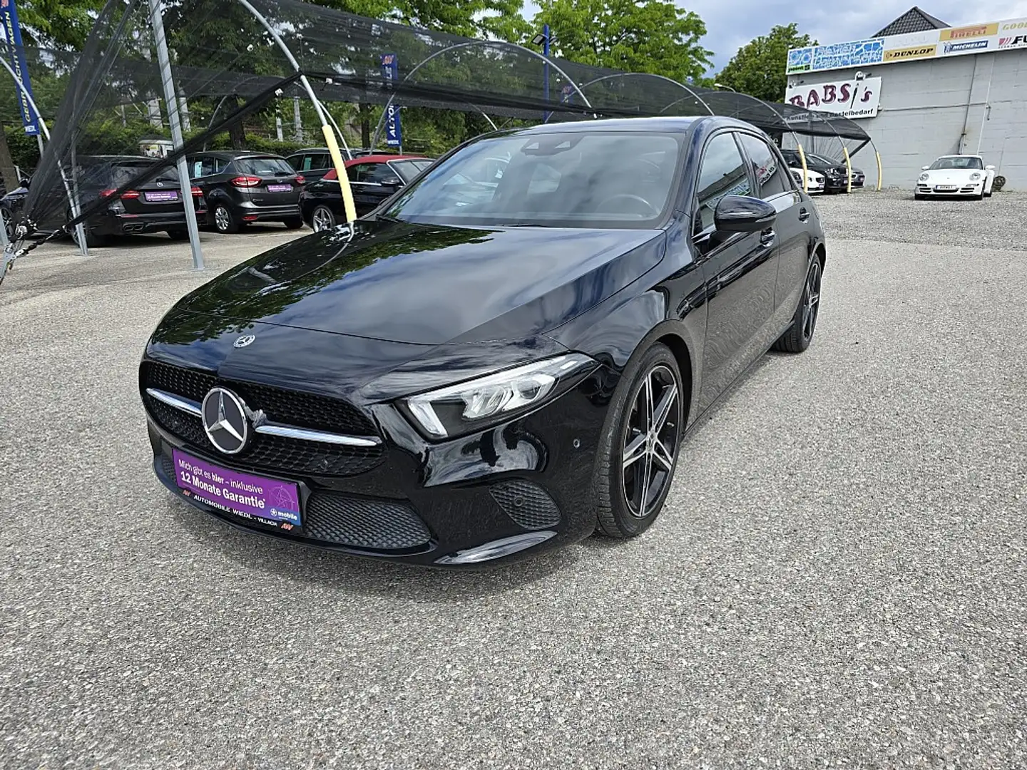 Mercedes-Benz A 220 Limousine 4MATIC Aut. *LEDER*NAVI* Schwarz - 1