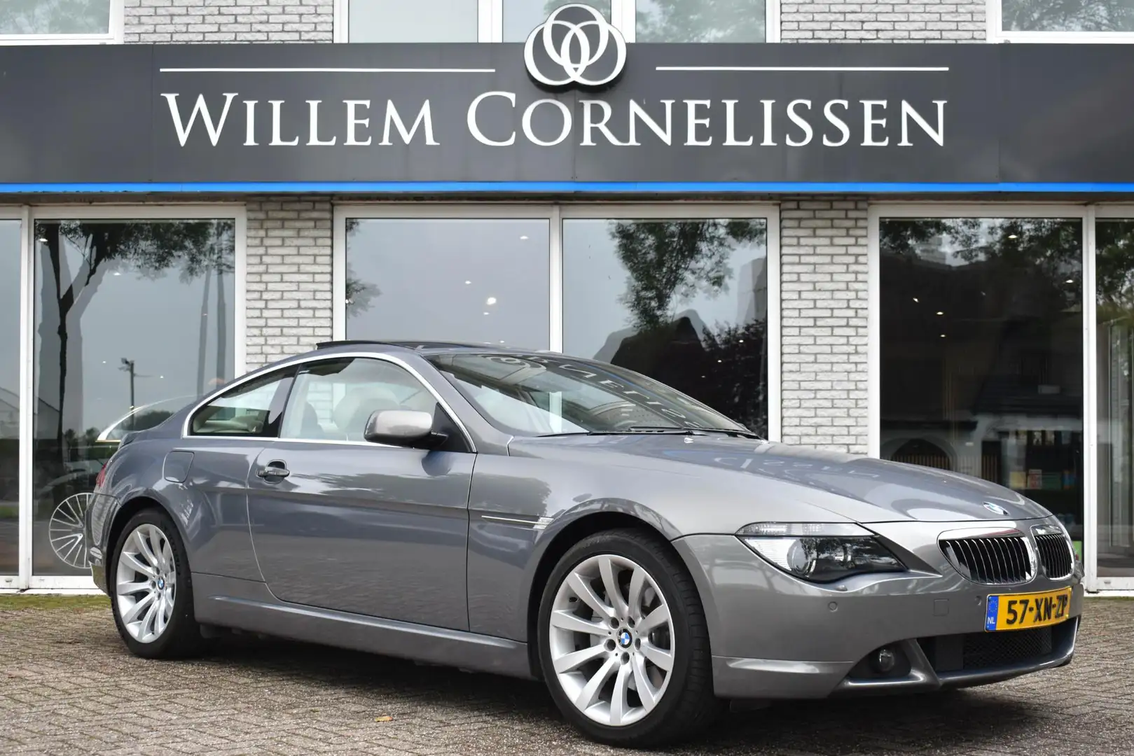 BMW 650 6-serie 650i High Executive Schuifdak NL Auto Onde Gris - 1