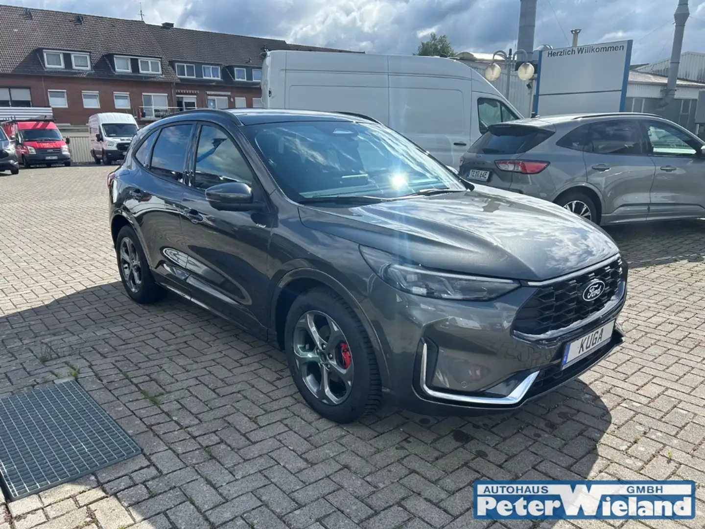 Ford Kuga Hybrid ST-Line X 2.5 Duratec FHEV EU6d HUD AHK-kla Grau - 2