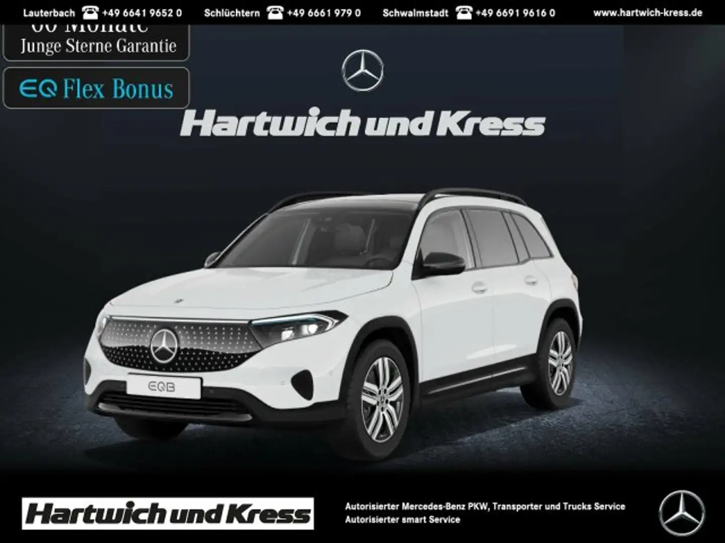 Mercedes-Benz EQB 350 EQB 350 Electric Art 4Matic+7Sitzer+Burmester+Night+Pano+ Blanc - 1