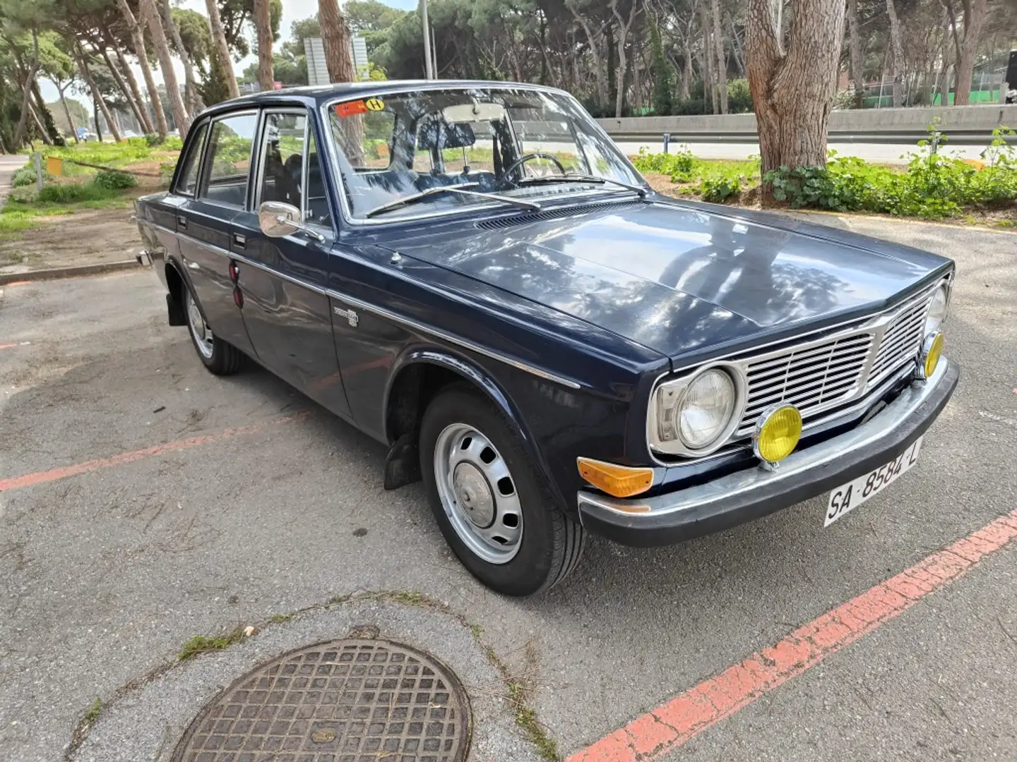 Volvo 440 de Luxe Blau - 2