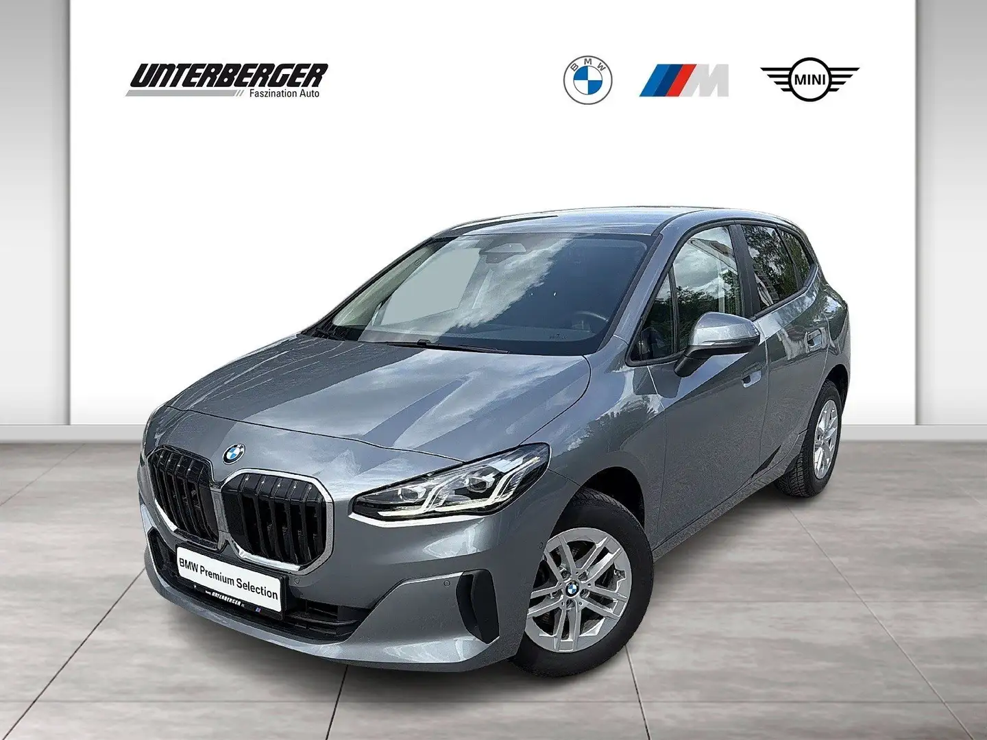 BMW 218 d Active Tourer Premium Paket | Sportsitze Fahrer Grau - 1