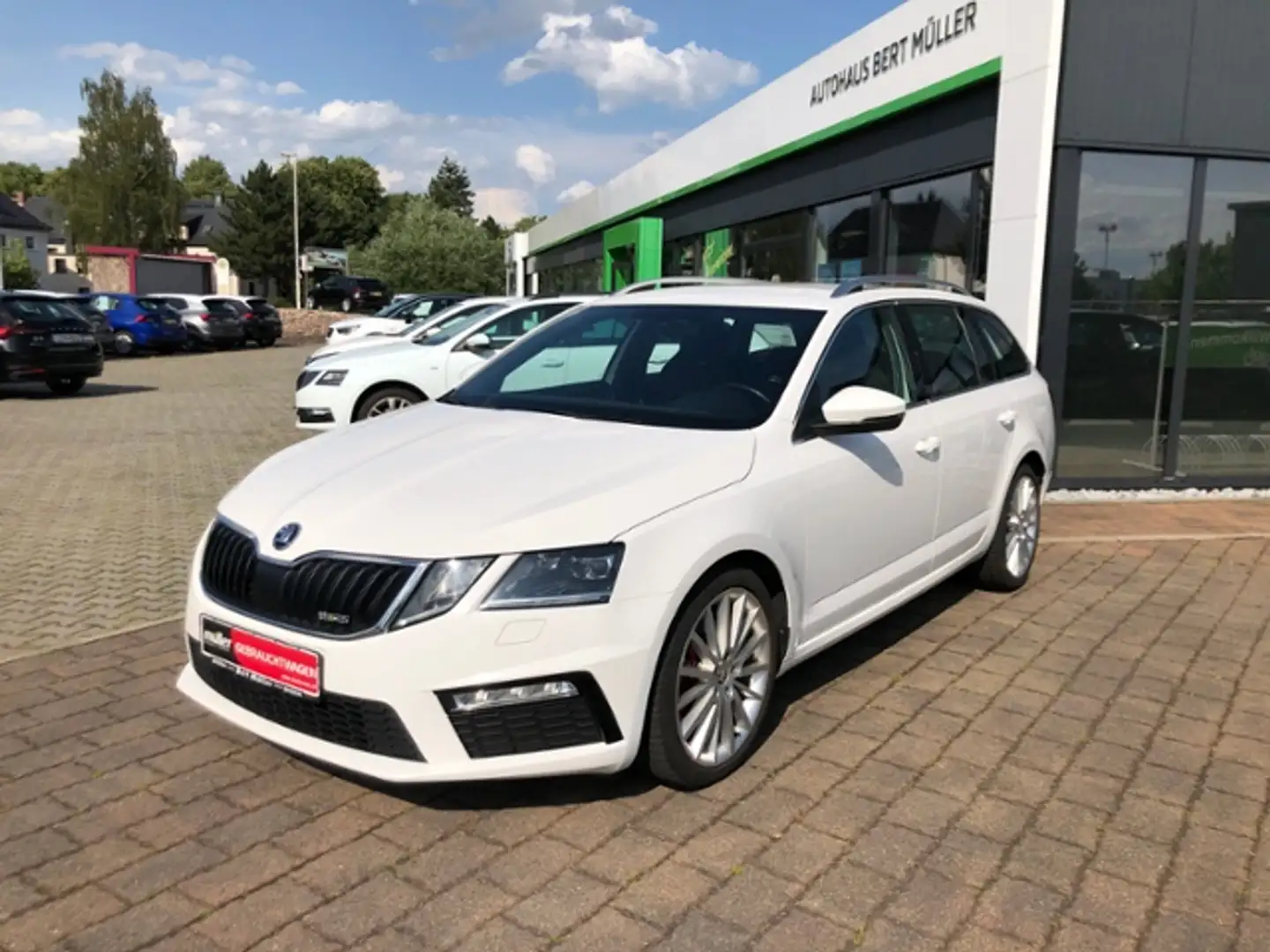 Skoda Octavia Combi RS 245 Climatronic LED 8-fach Weiß - 2