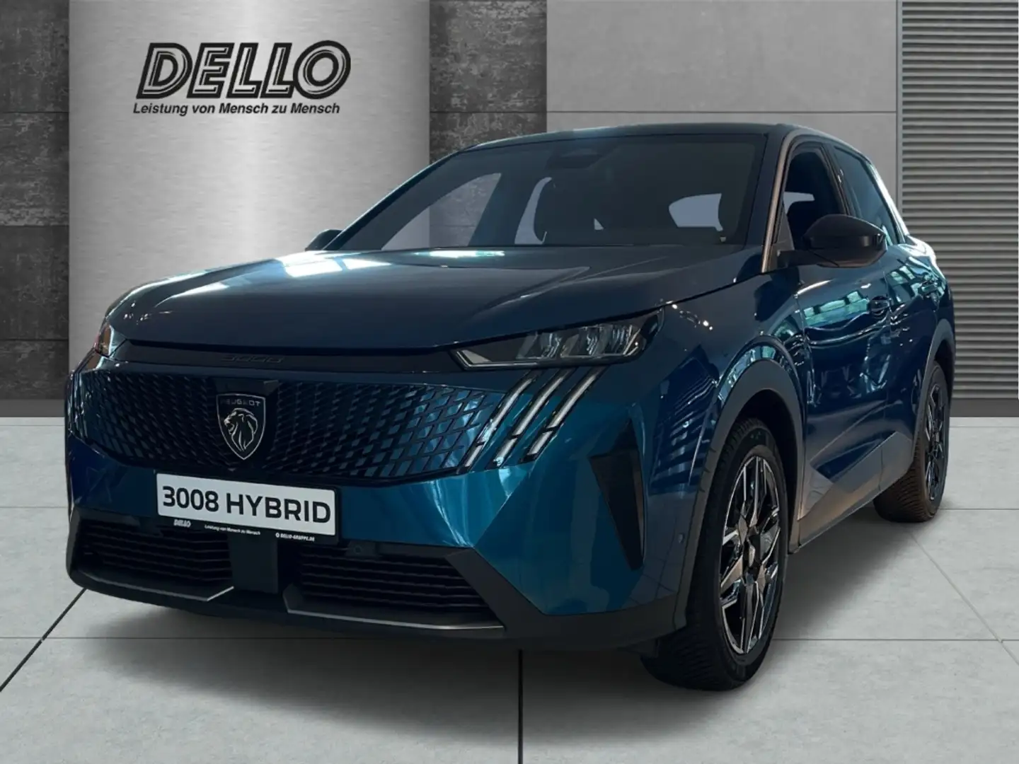 Peugeot 3008 Allure Hybrid e-DSC6 Panorama-Navigations-Paket AH Blau - 1