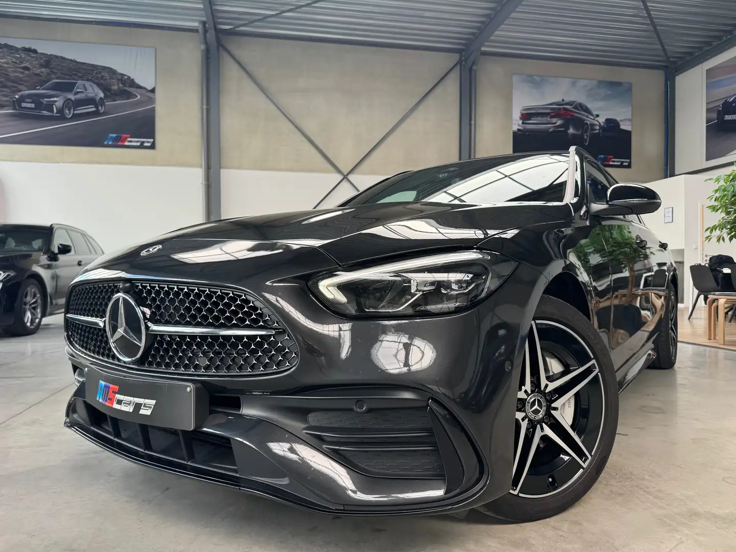 Mercedes-Benz C 300 e T 9G-TRONIC AMG Line, 09/2022, 60.000kms Grijs - 2