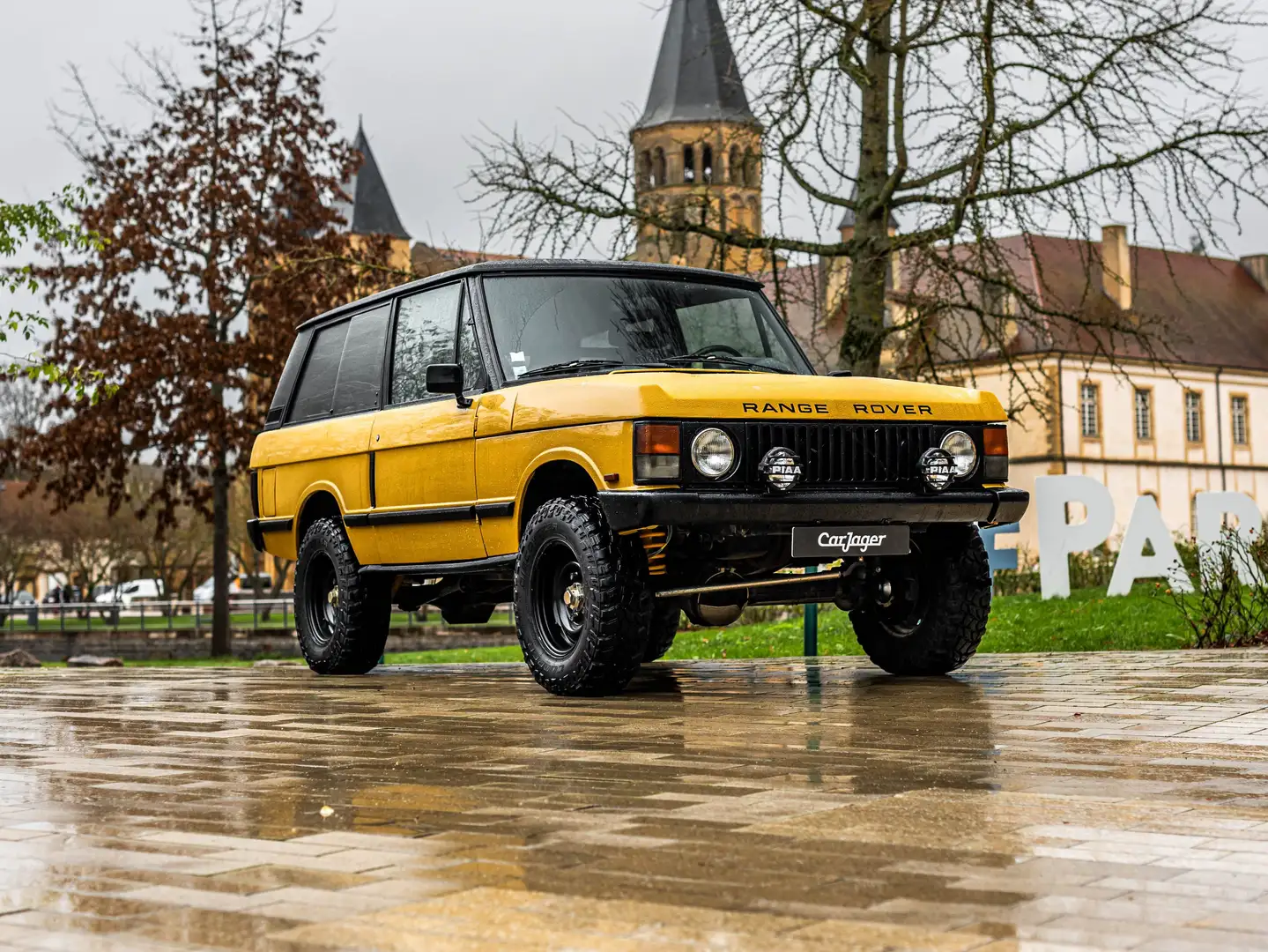 Land Rover Range Rover V8 Série III Rallye Raid Gelb - 1