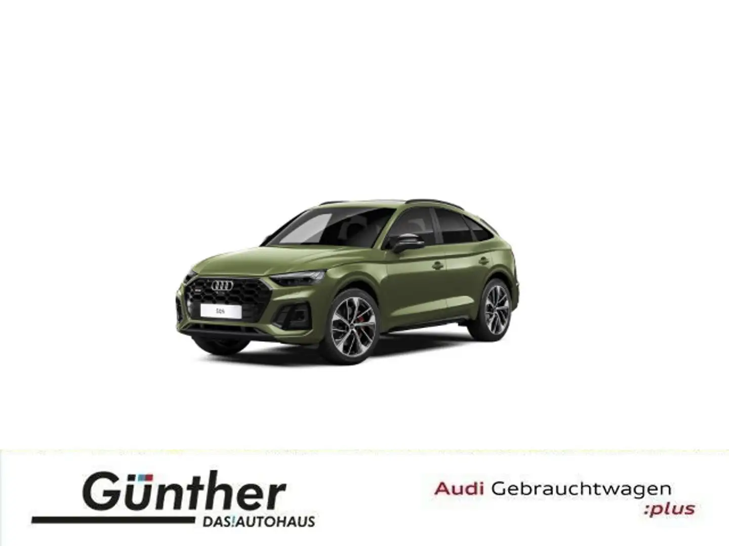 Audi SQ5 +AHK+LUFTFEDERUNG+B&O+PANORAMADACH Groen - 1