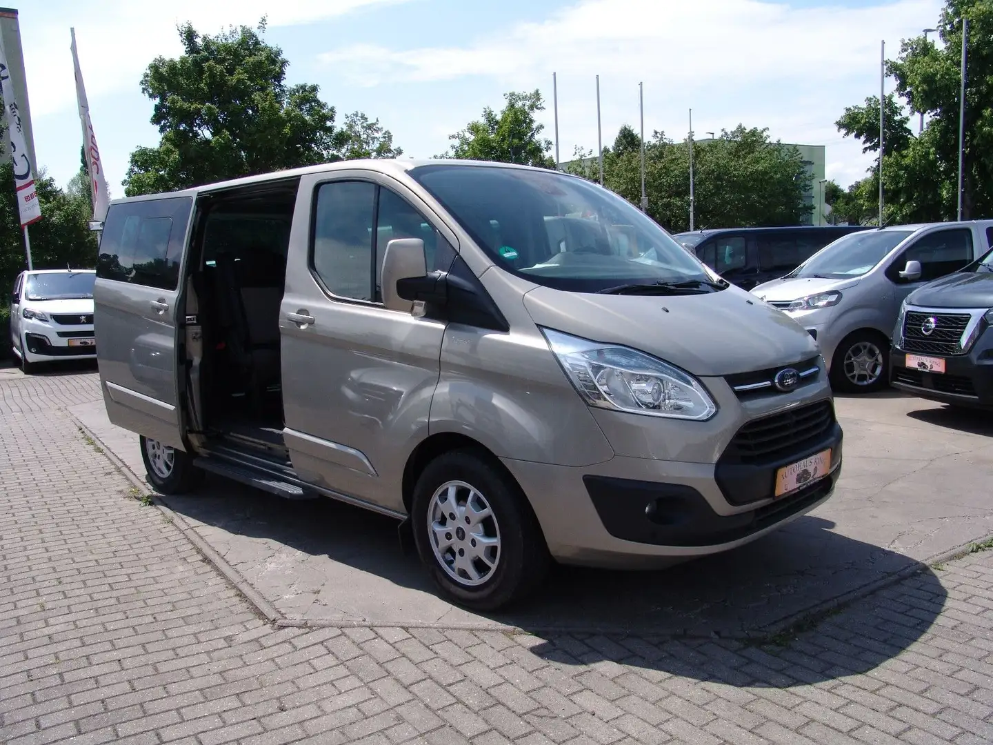 Ford Tourneo Custom Titanium L1 -8Sit/wenig KM Gri - 1