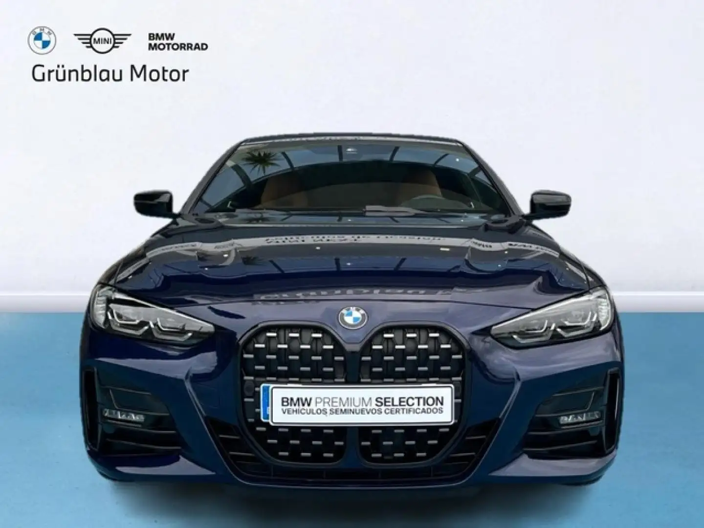 BMW 430 430iA Coupé Bleu - 2