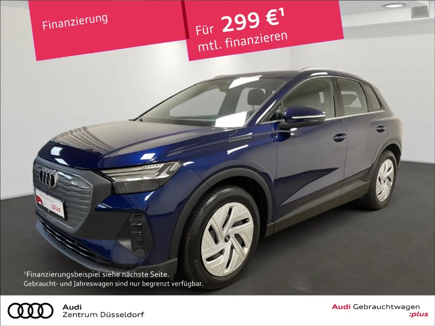 Audi Q4 e-tron 40 MATRIX AHK MMI PDC Blu/Azzurro - 1