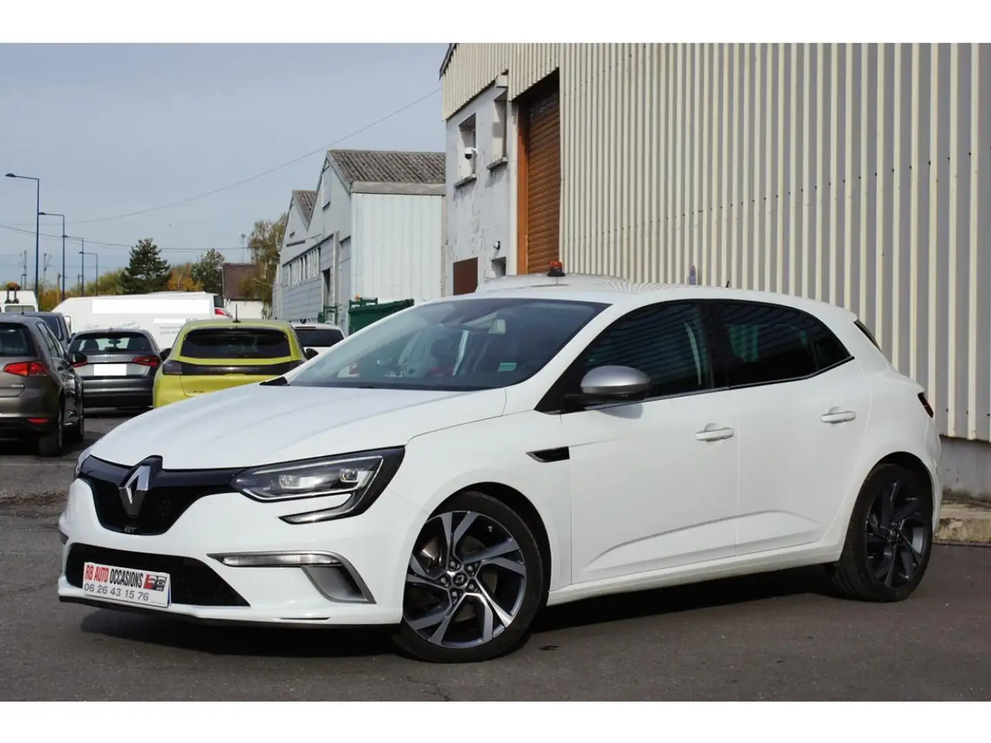 Renault Megane Mégane 1.6 Energy TCe - 205 - BV EDC  IV BERLINE GT PHASE 1 Blanc - 2