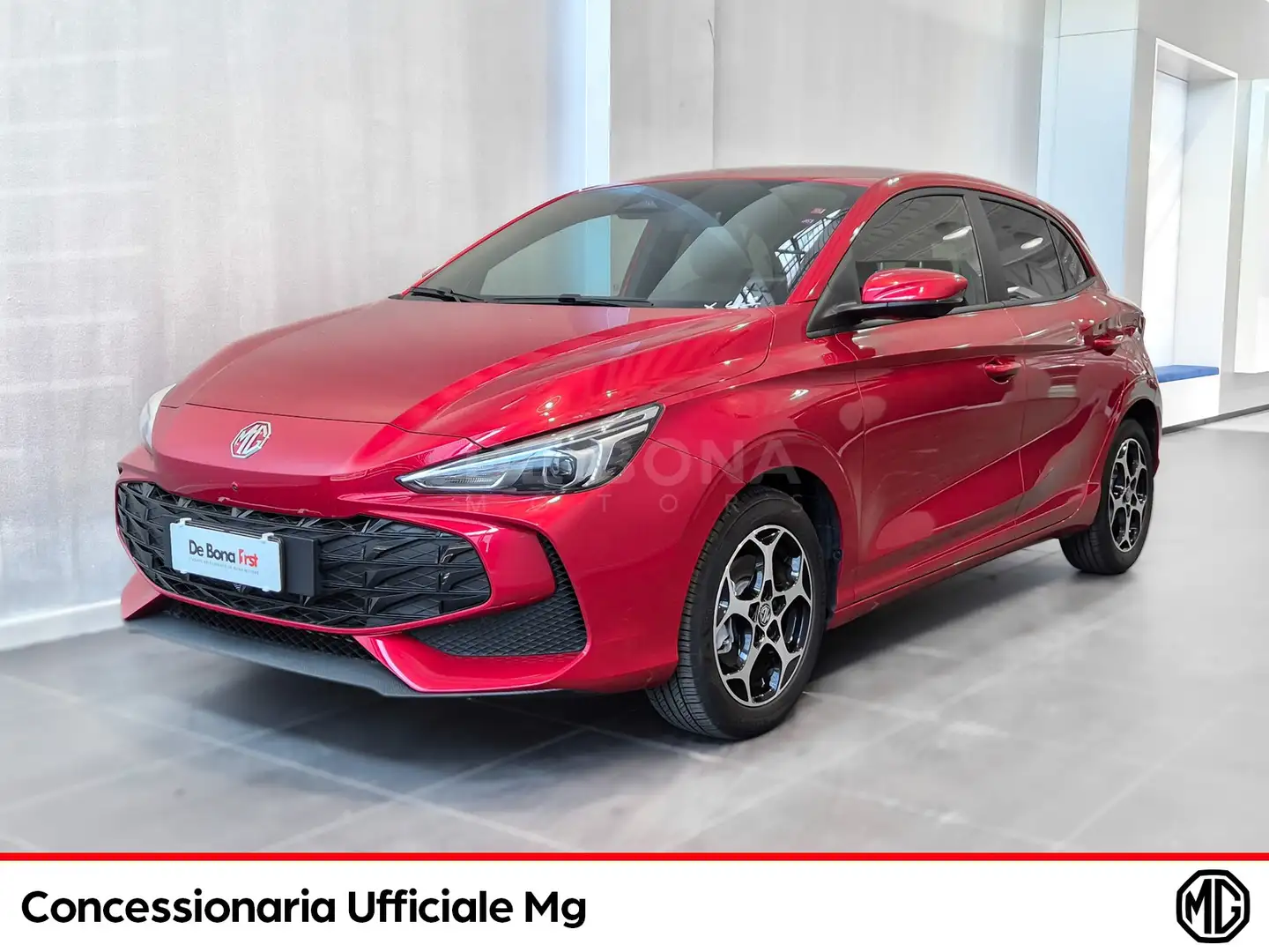 MG MG3 1.5 hybrid+ luxury auto Rouge - 1