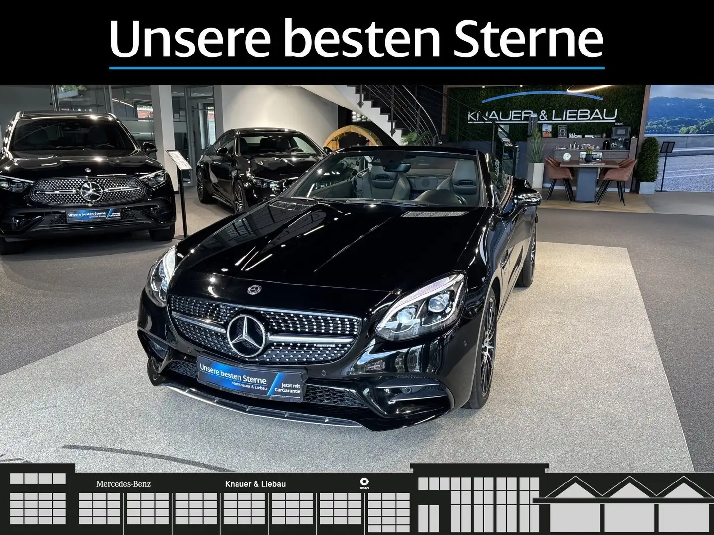 Mercedes-Benz SLC 43 AMG Mercedes-AMG SLC 43 Cam*Navi*Pano*H&K*LED ILS* Noir - 2