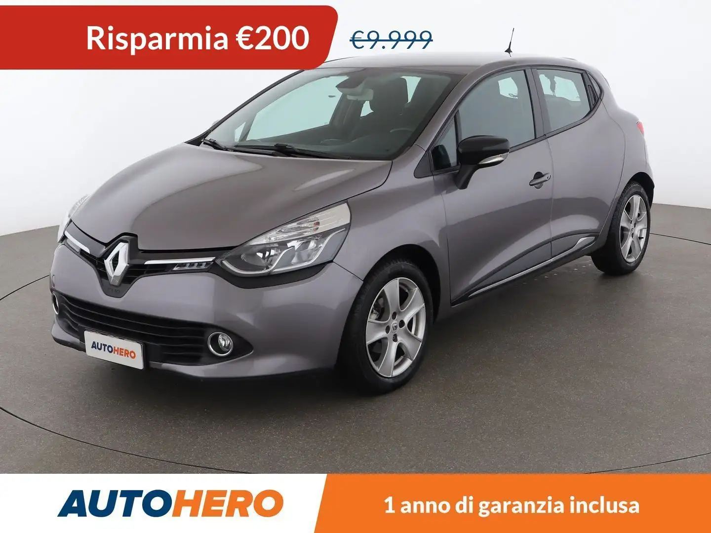 Renault Clio 0.9 Energy Intens 90 CV Grigio - 1