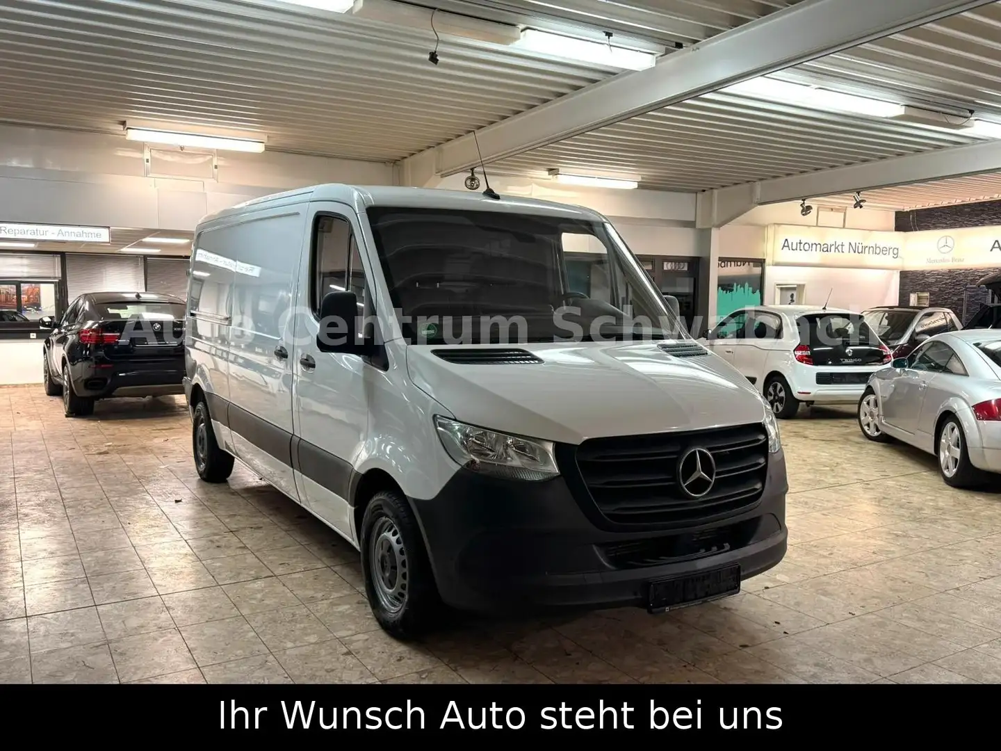 Mercedes-Benz Sprinter 214 CDI L2 FWD Top Zustand Klima Kamera Blanc - 2