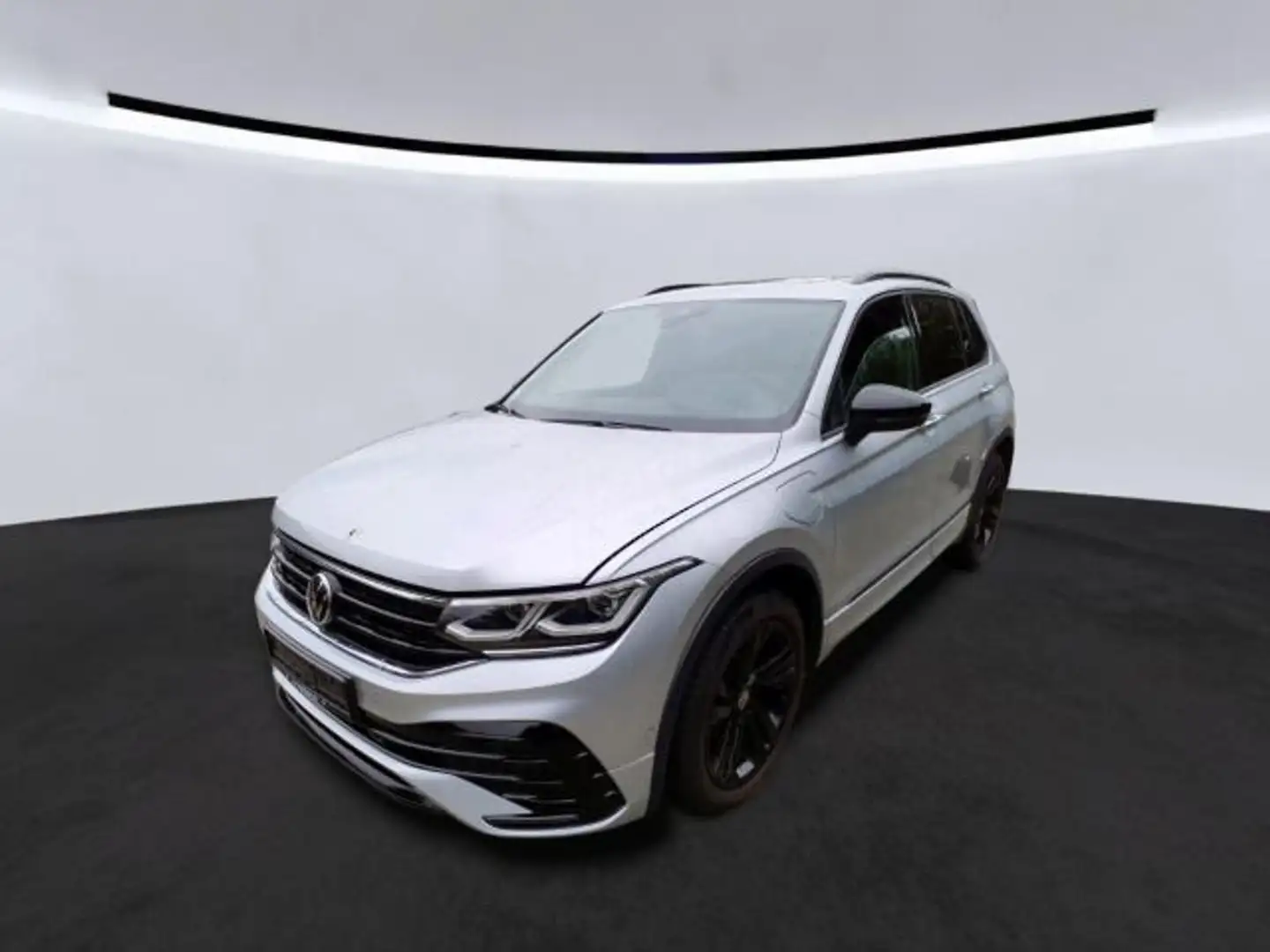 Volkswagen Tiguan 1.4 eHybrid R-LINE BLACK STYLE PANO AHK Silber - 2