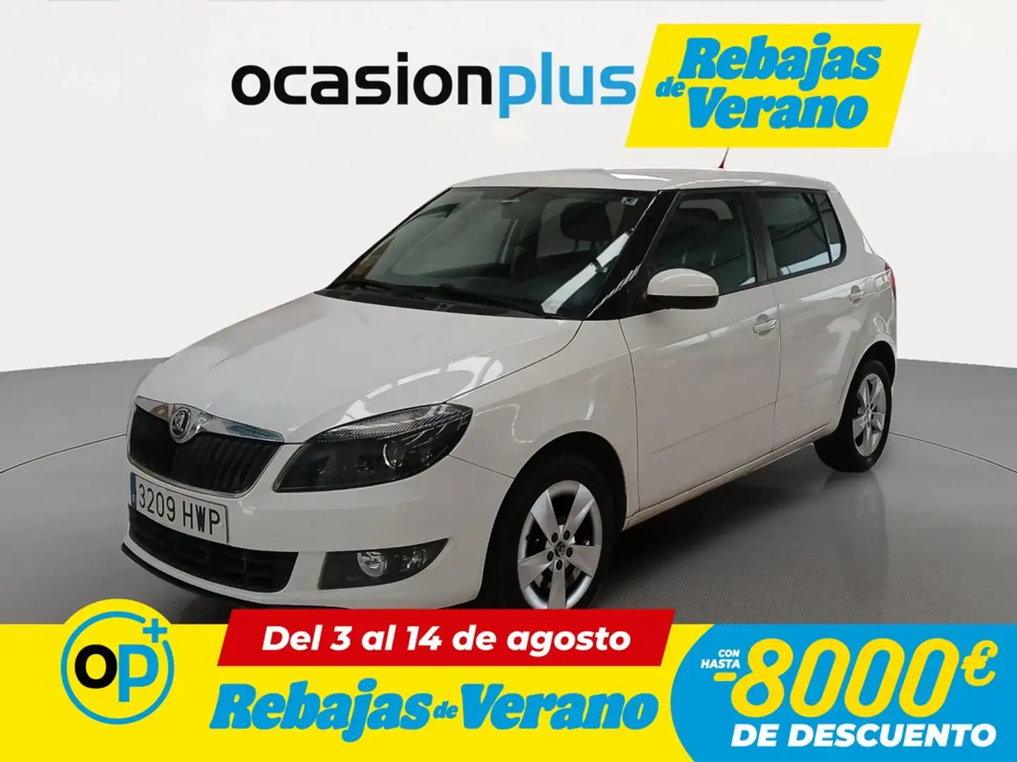 Skoda Fabia 1.6TDI Fresh 75 Blanco - 1