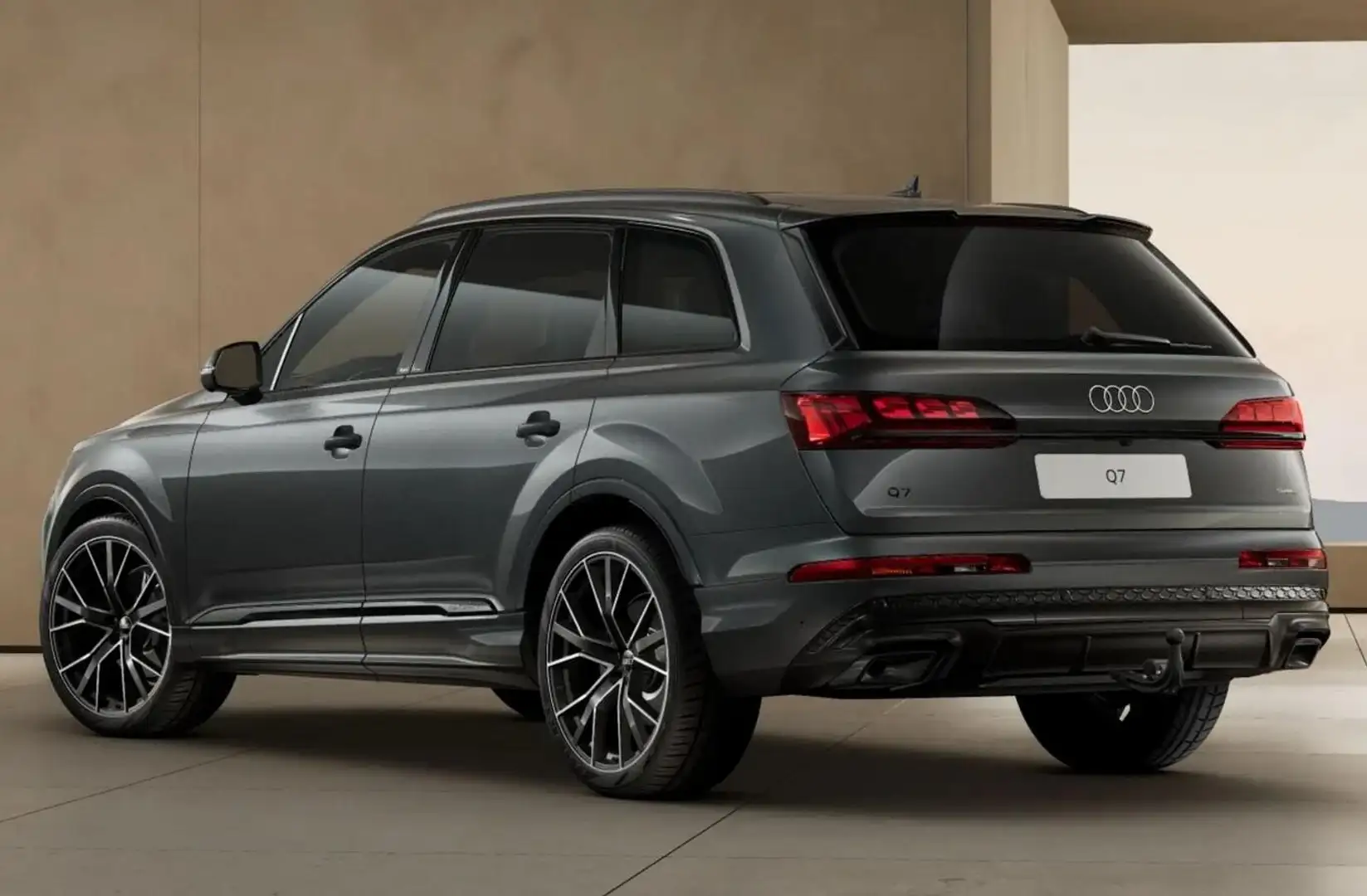 Audi Q7 S line 50 TDI Facelift Matrix Leder PanoD 22Z 2... Grau - 2