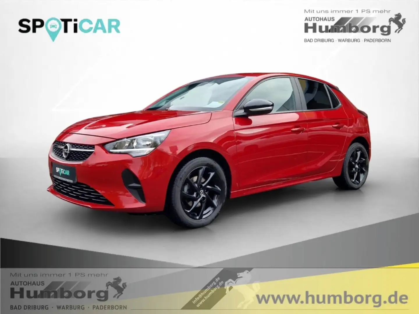 Opel Corsa F 1.2 Edition LED Apple CarPlay Android Auto Klima Rot - 1