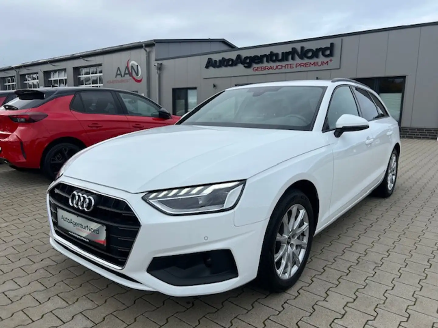 Audi A4 35 TDI S tronic S line+KAMERA+LED+LEDER+NAVI Blanco - 1