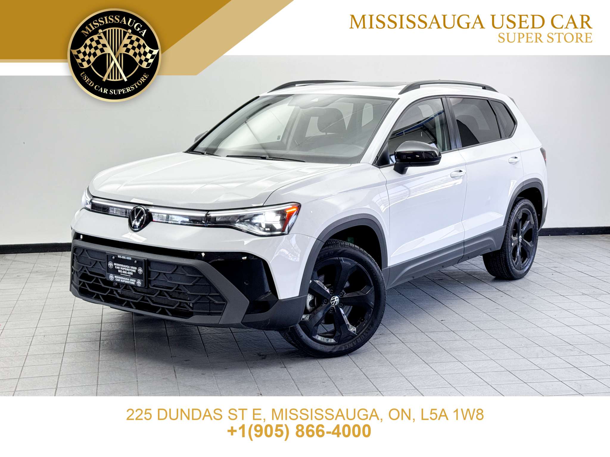 White 2025 Volkswagen Taos SUV / Crossover Automatic