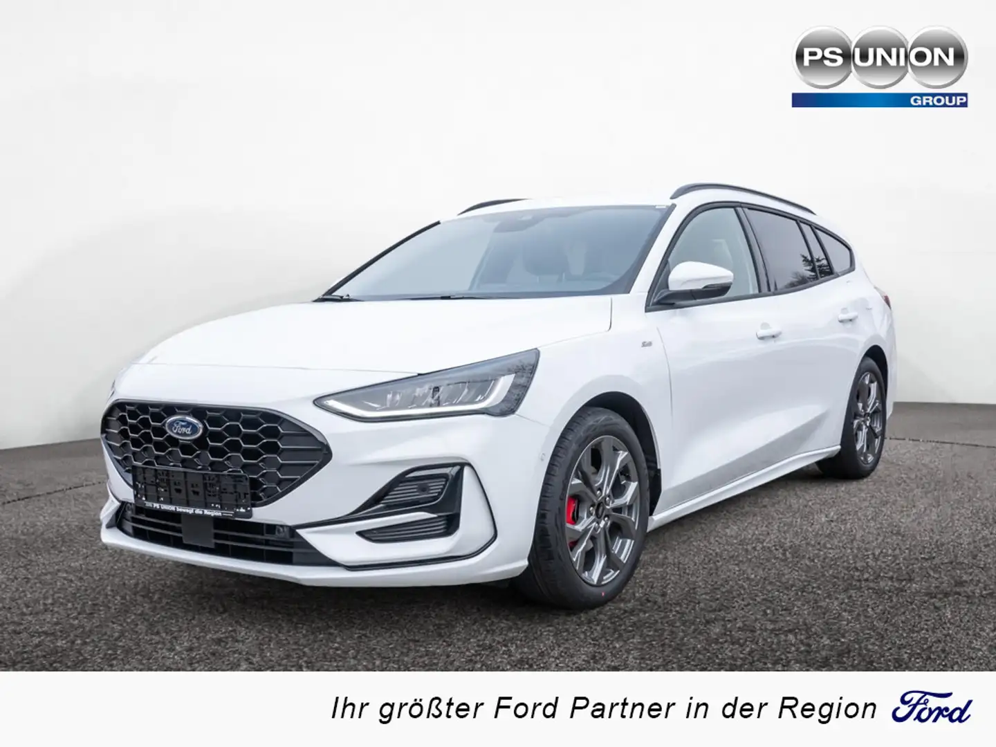 Ford Focus ST-LINE Turnier 1.0T MHEV LED*NAVI*FSH* Weiß - 1