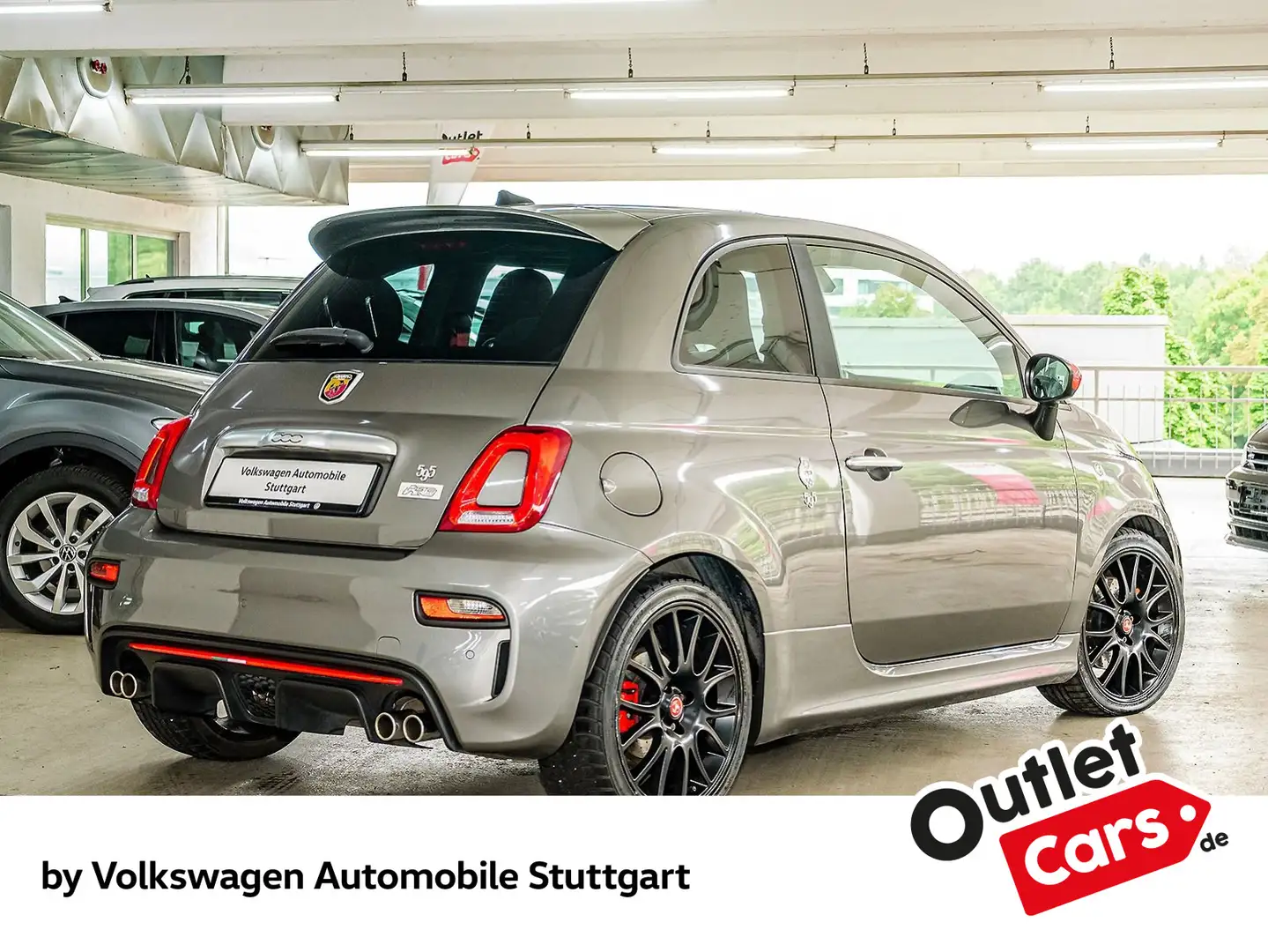 Abarth 595 1.4 T-Jet Pista Xenon Pano Bluetooth PDC Grau - 2