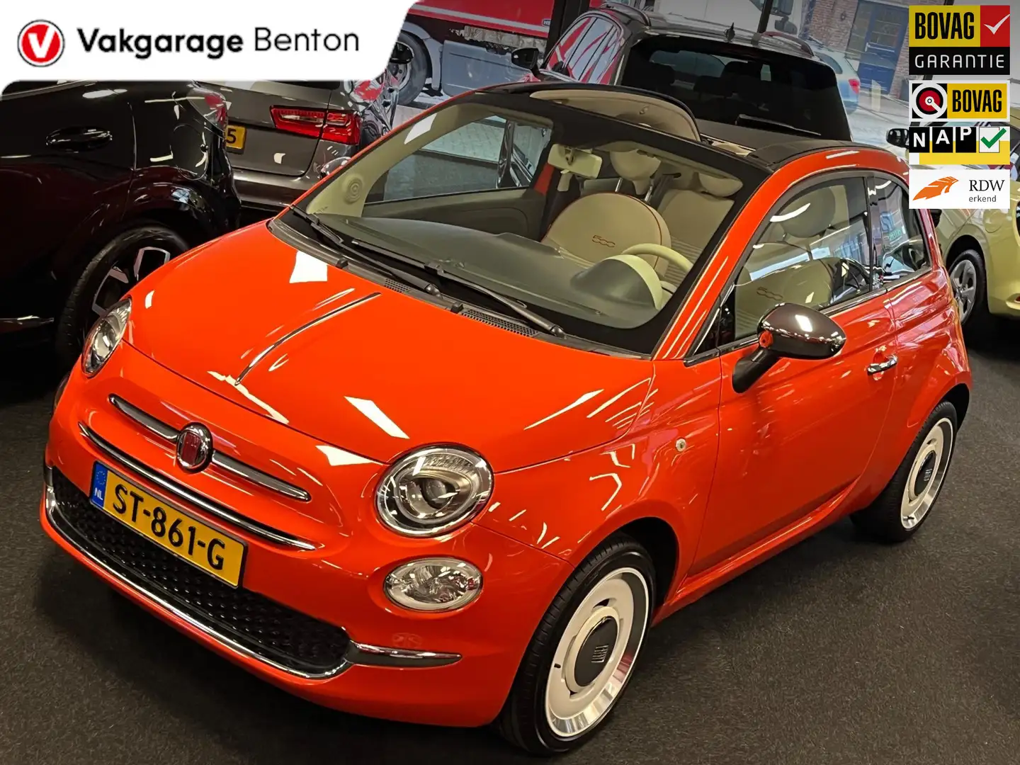 Fiat 500C 0.9 TwinAir Turbo Cabrio Anniversario | Edizione L Orange - 1