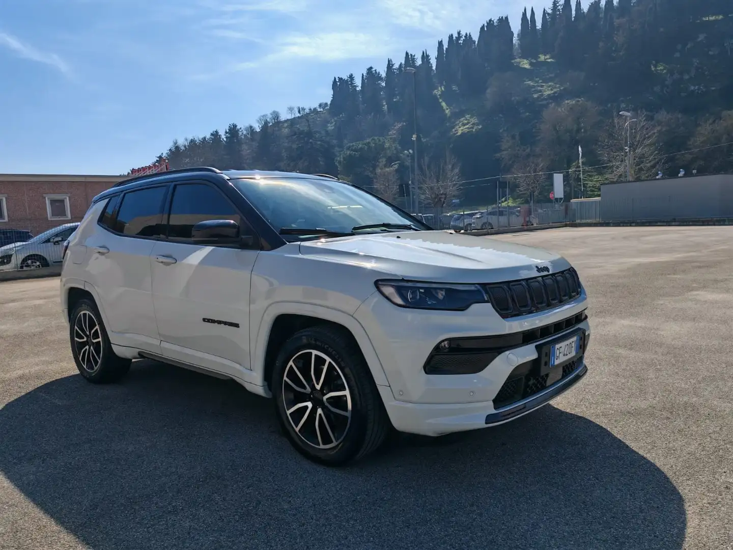 Jeep Compass Compass 1.6 mjt S 2wd 130cv Blanc - 2