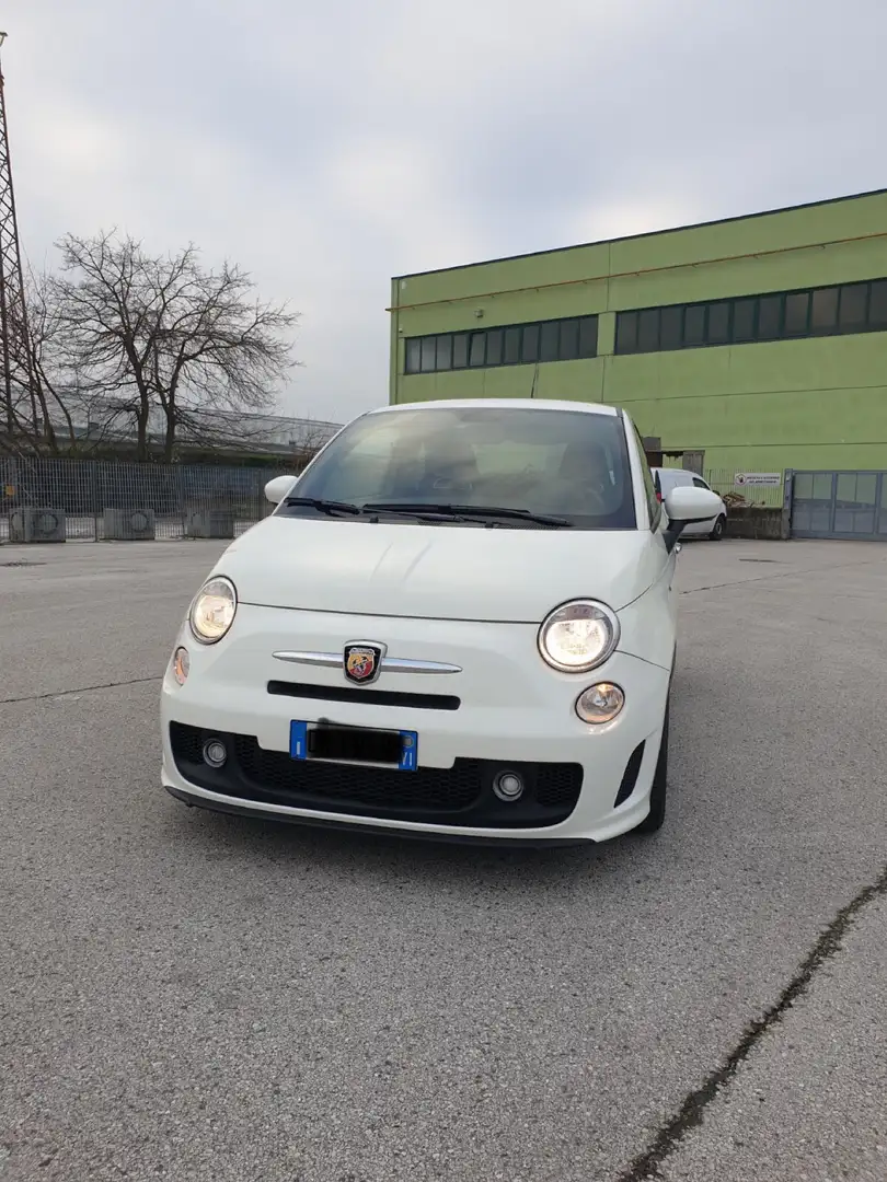 Abarth 500 1.4 16v turbo t-jet 135cv Beyaz - 1