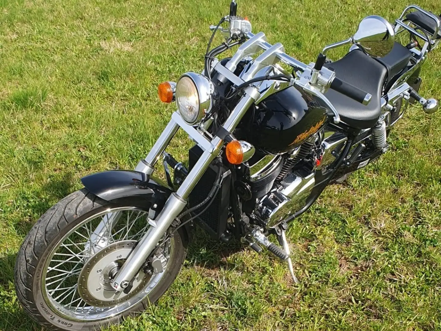 Honda VT 750 VT750DC  Black Widow Czarny - 1