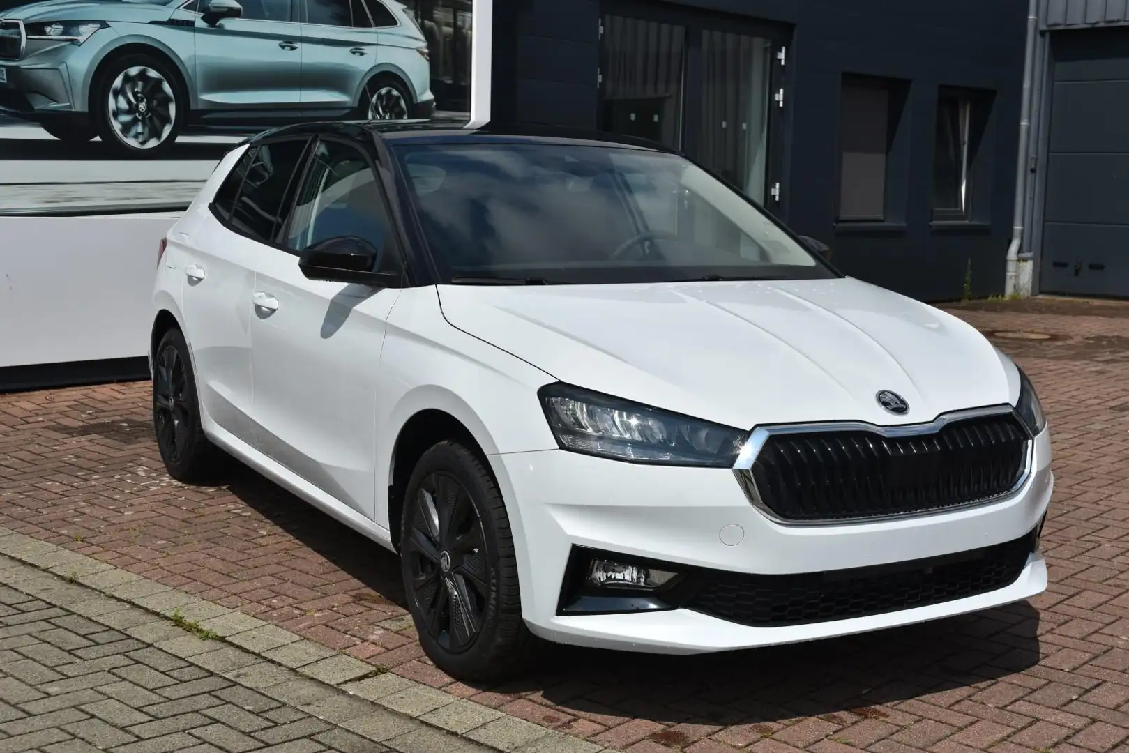 Skoda Fabia 1.0TSI Selection*LED*Climatr.*Shz.*SmartL. Blanc - 1