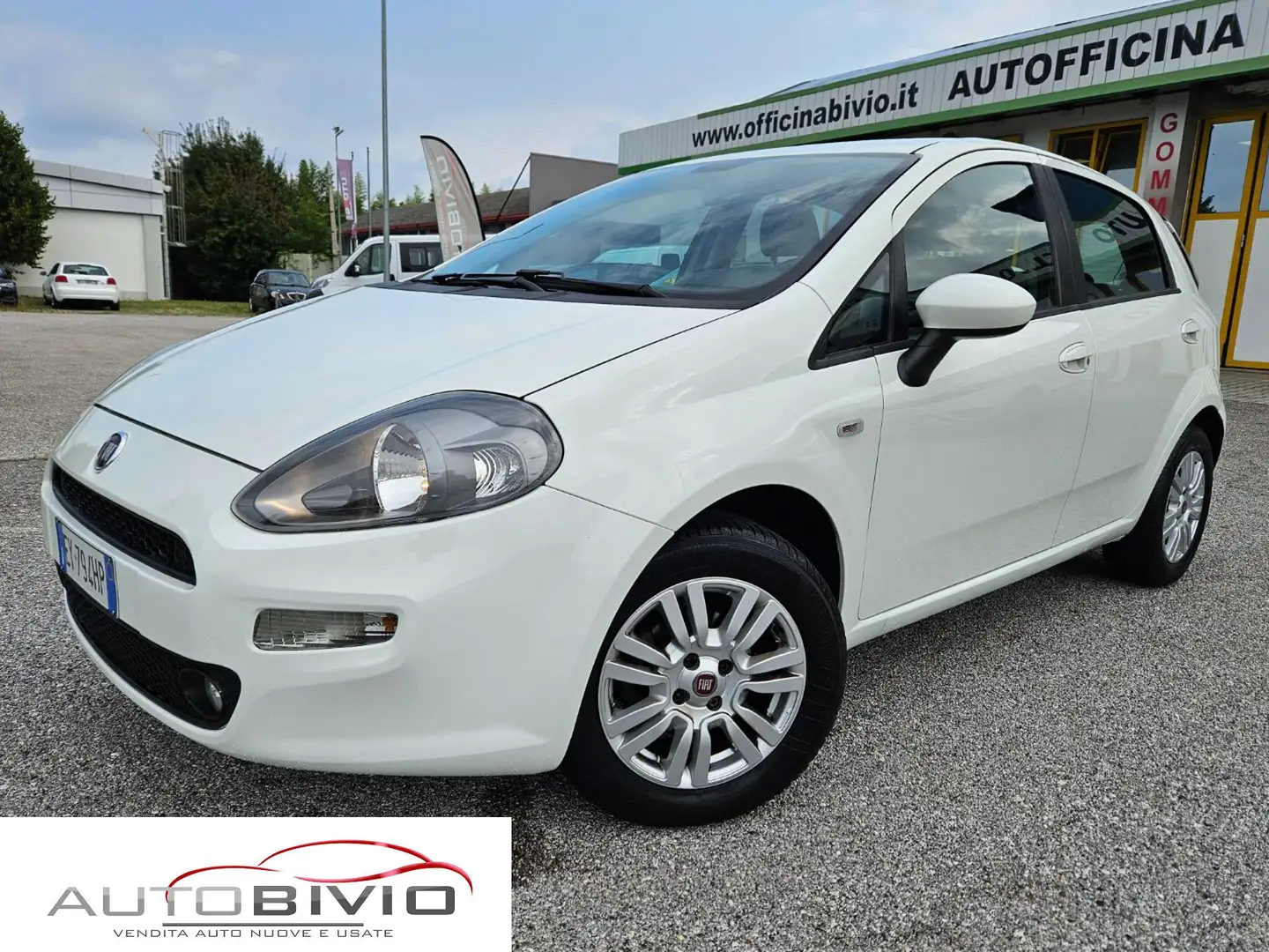 Fiat Punto 1.4 8V 5 porte Easypower Lounge/gpl nuovo! Wit - 2