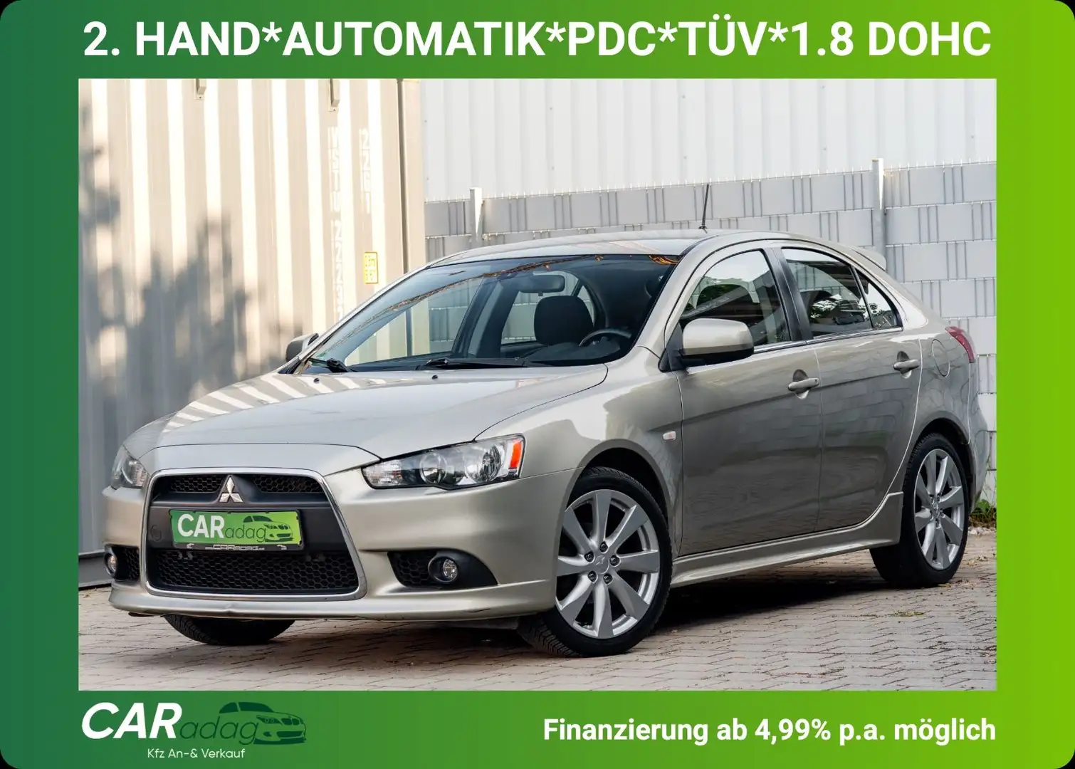 Mitsubishi Lancer Sportback Intense 1.8 16V DOHC Beige - 1