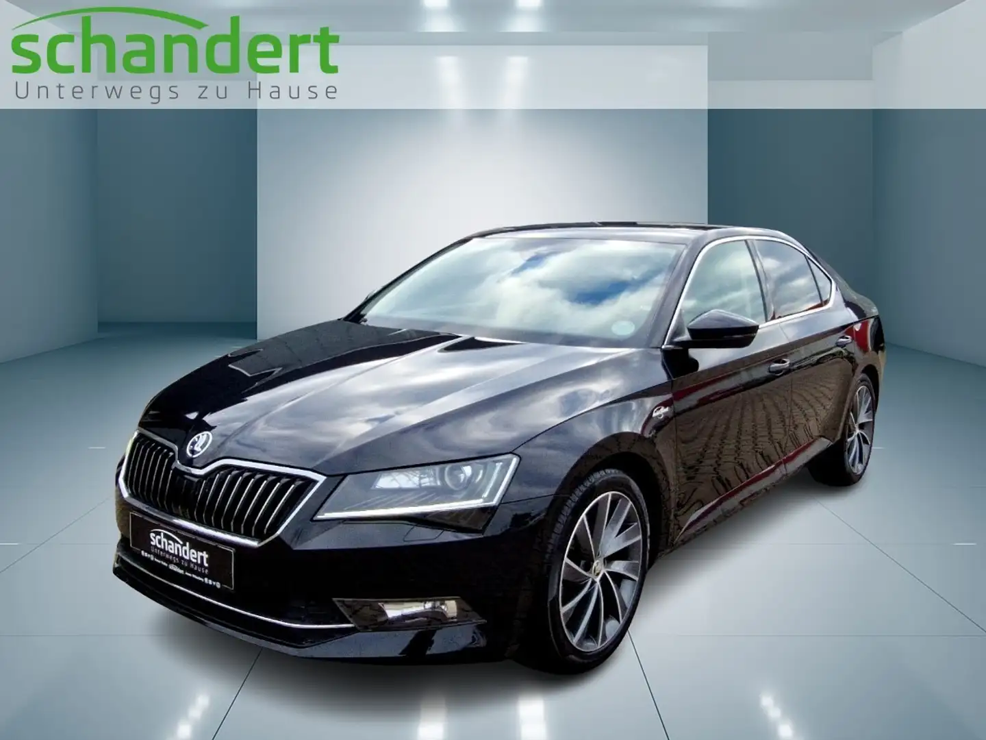 Skoda Superb 1.5 TSI L&K DSG Xenon Navi AHK Klimaautoma Schwarz - 1