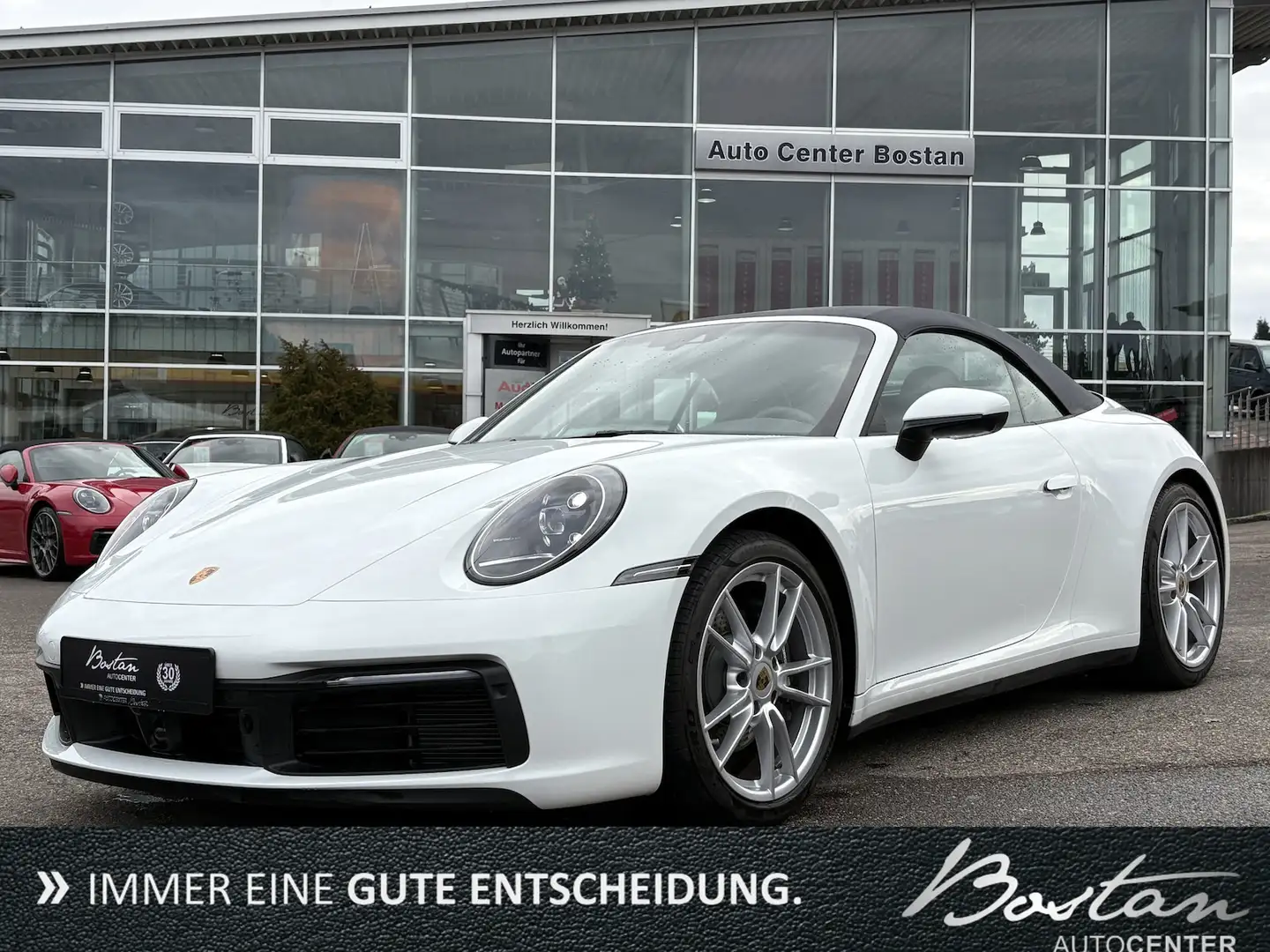 Porsche 992 911 CARRERA 4/360°/MEMORY/LEDER/LED/1.HAND Weiß - 1