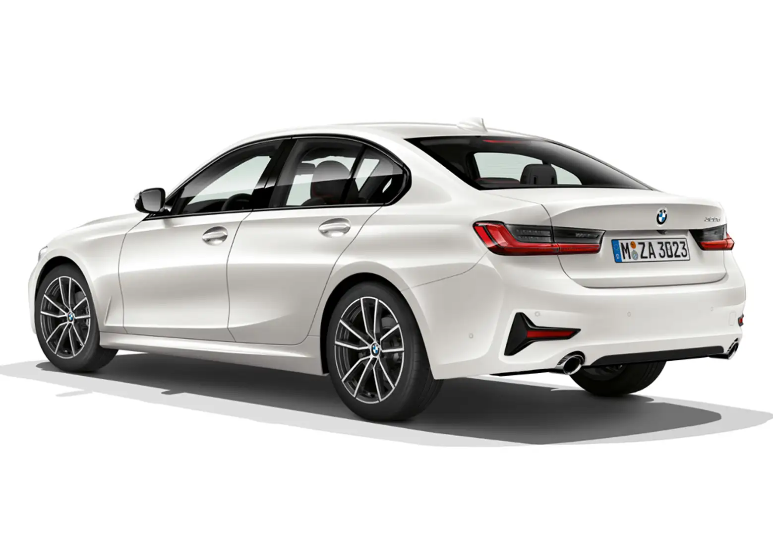 BMW 320 320dA Blanco - 2