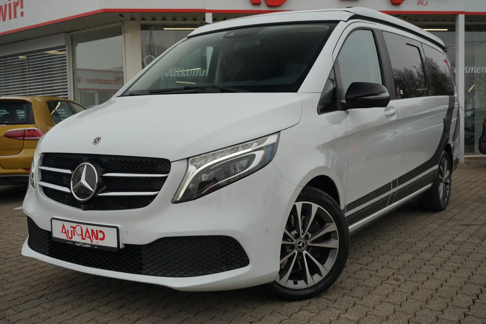 Mercedes-Benz V 220 V 220d  Marco Polo Edition LED Navi 360° Solar Blanc - 2