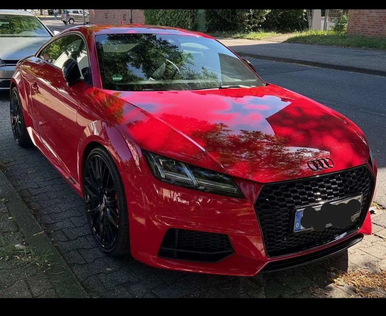 Audi TTS Coupe S tronic, Matrix, B&O, 20“, RS Grill, KeyG Rot - 1