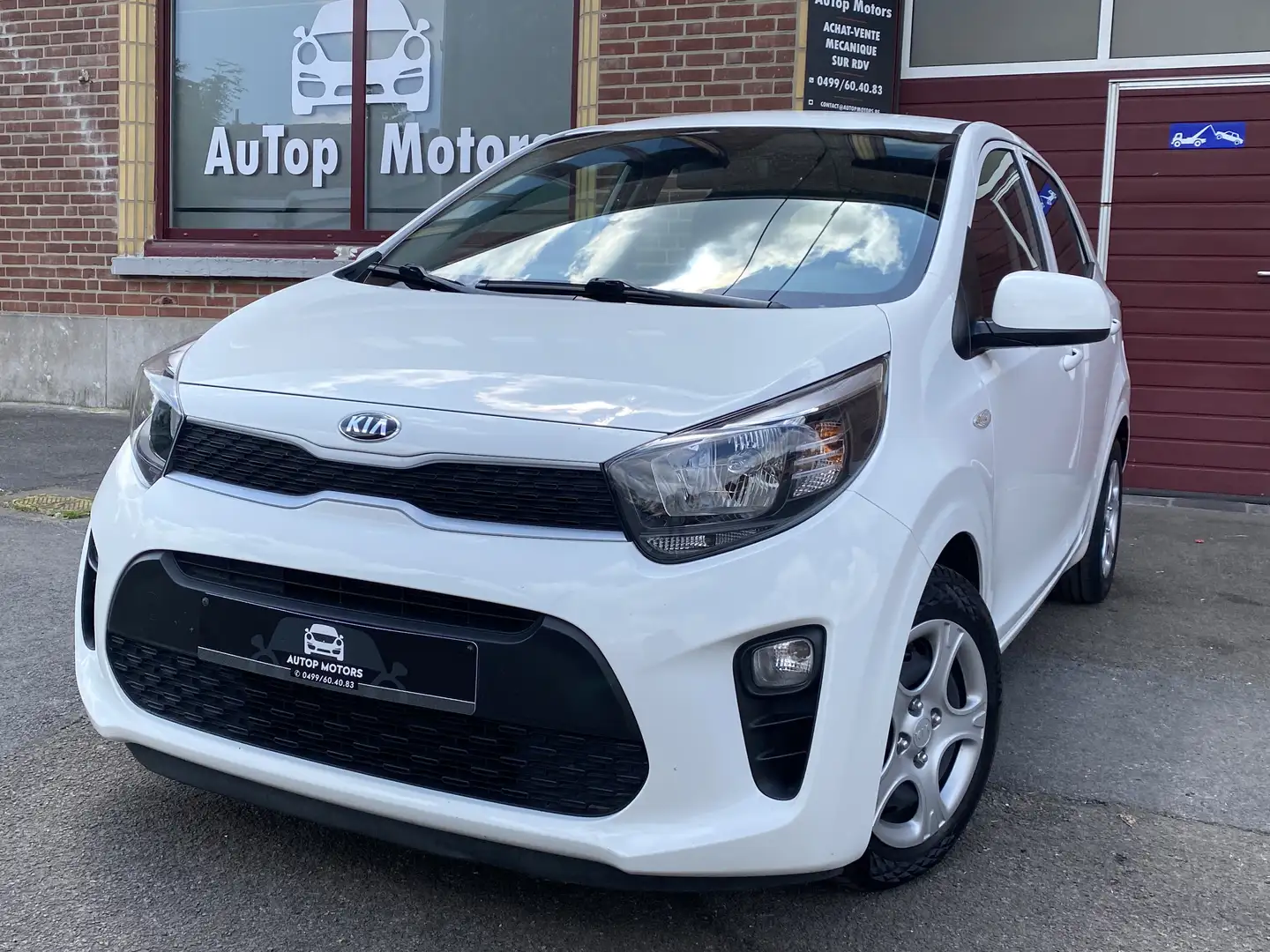 Kia Picanto 1.0iEasy*PrêteàImmatriculé*Garantie* Blanc - 1