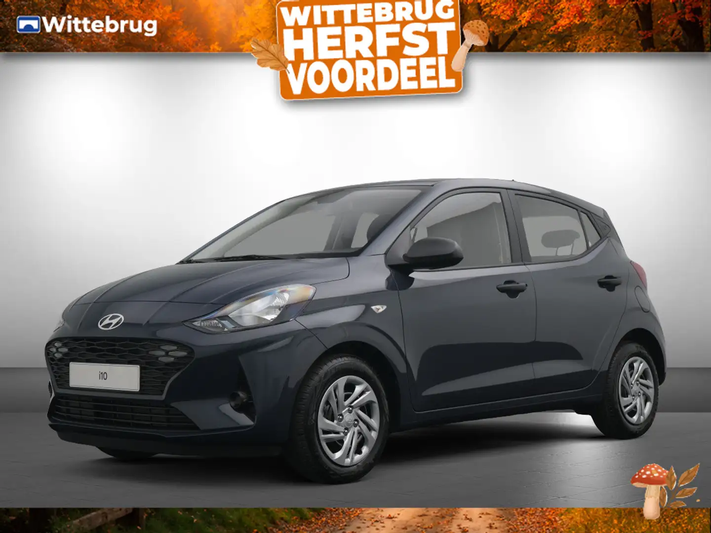 Hyundai i10 1.0 Comfort Met Navigatie, Airconditioning en Crui Grau - 1