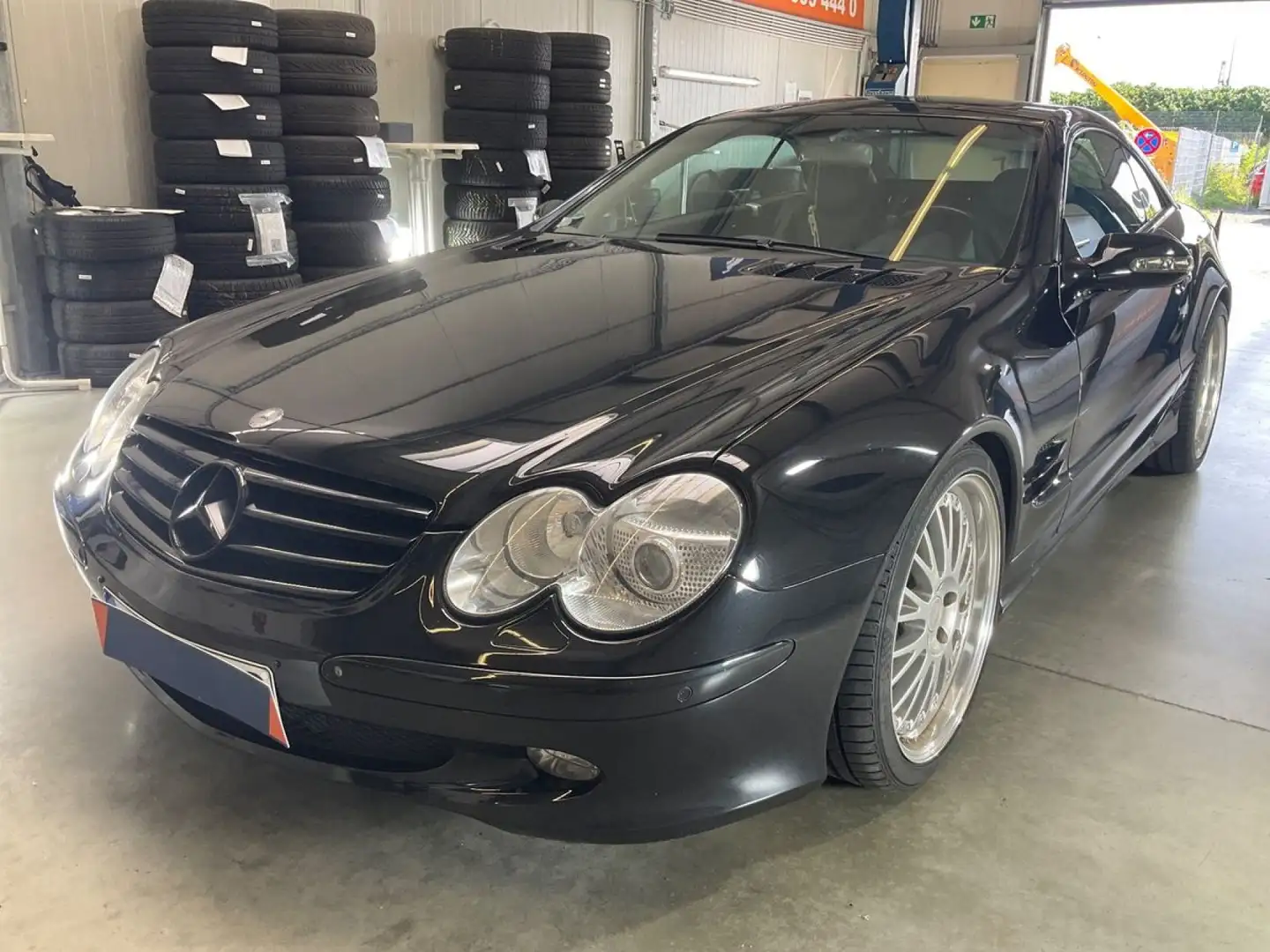 Mercedes-Benz SL 350 SL350 cat Iscrivibile ASI Noir - 1