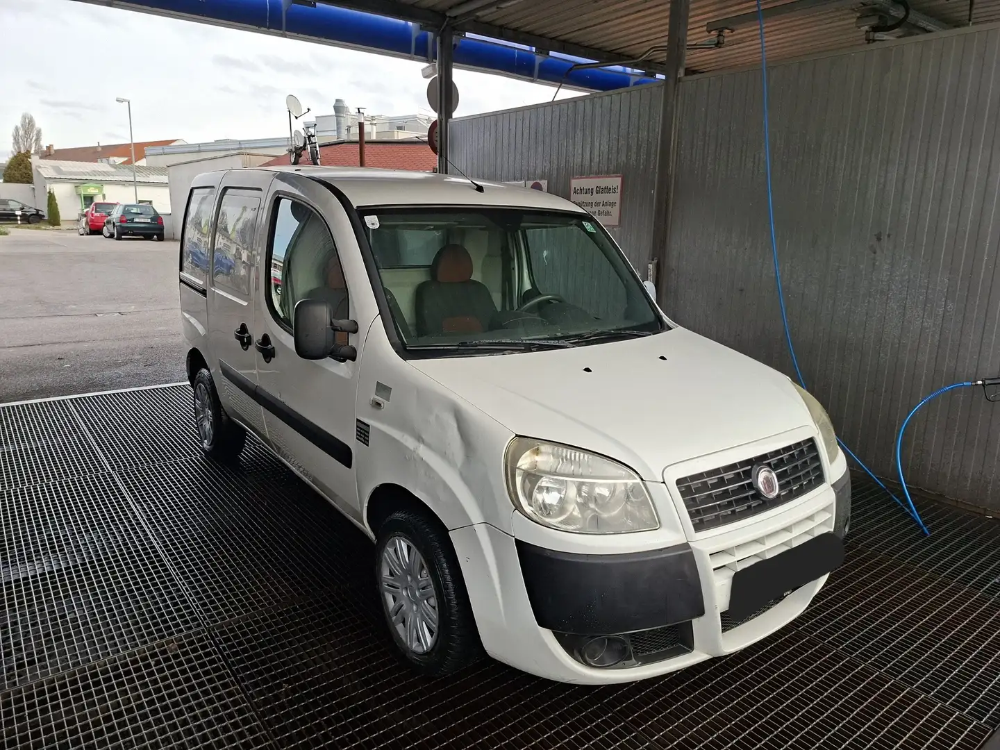 Fiat Doblo 1,6 Benzin /Erdgas Weiß - 2