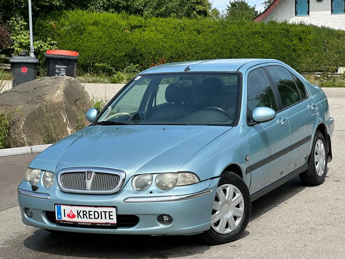 Rover 45 2,0-Diesel-Leder-Klima-Pickerl-Kredit-Sparsam-Top Синій - 1