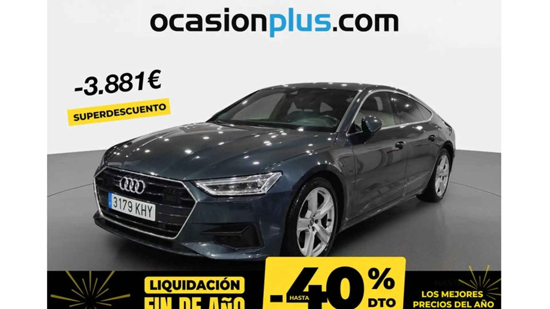 Audi A7 Sportback 50 TDI quattro tiptronic 210kW Bleu - 1